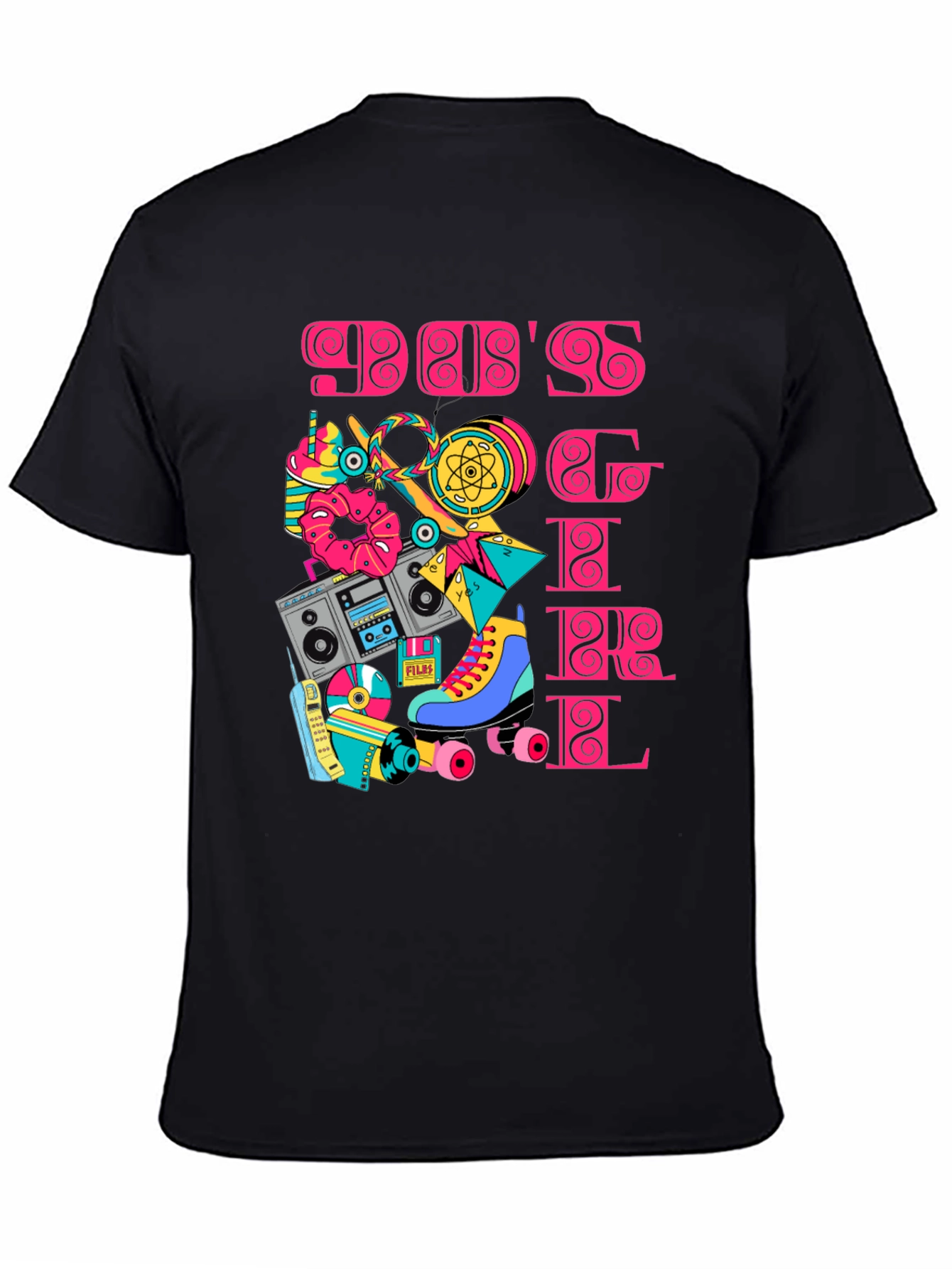 90s Girl Retro Graphic T-Shirt