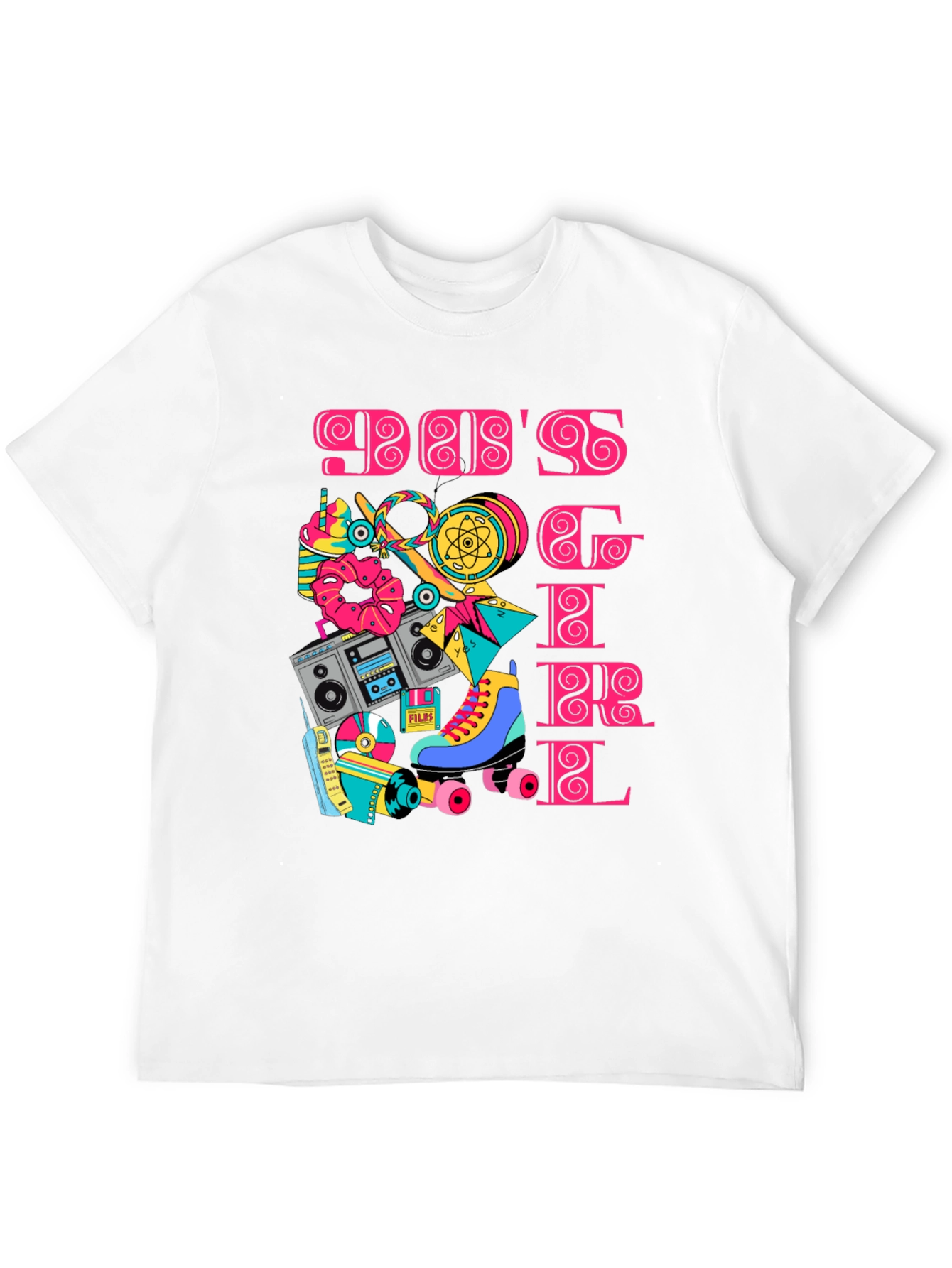 90s Girl Retro Graphic T-Shirt