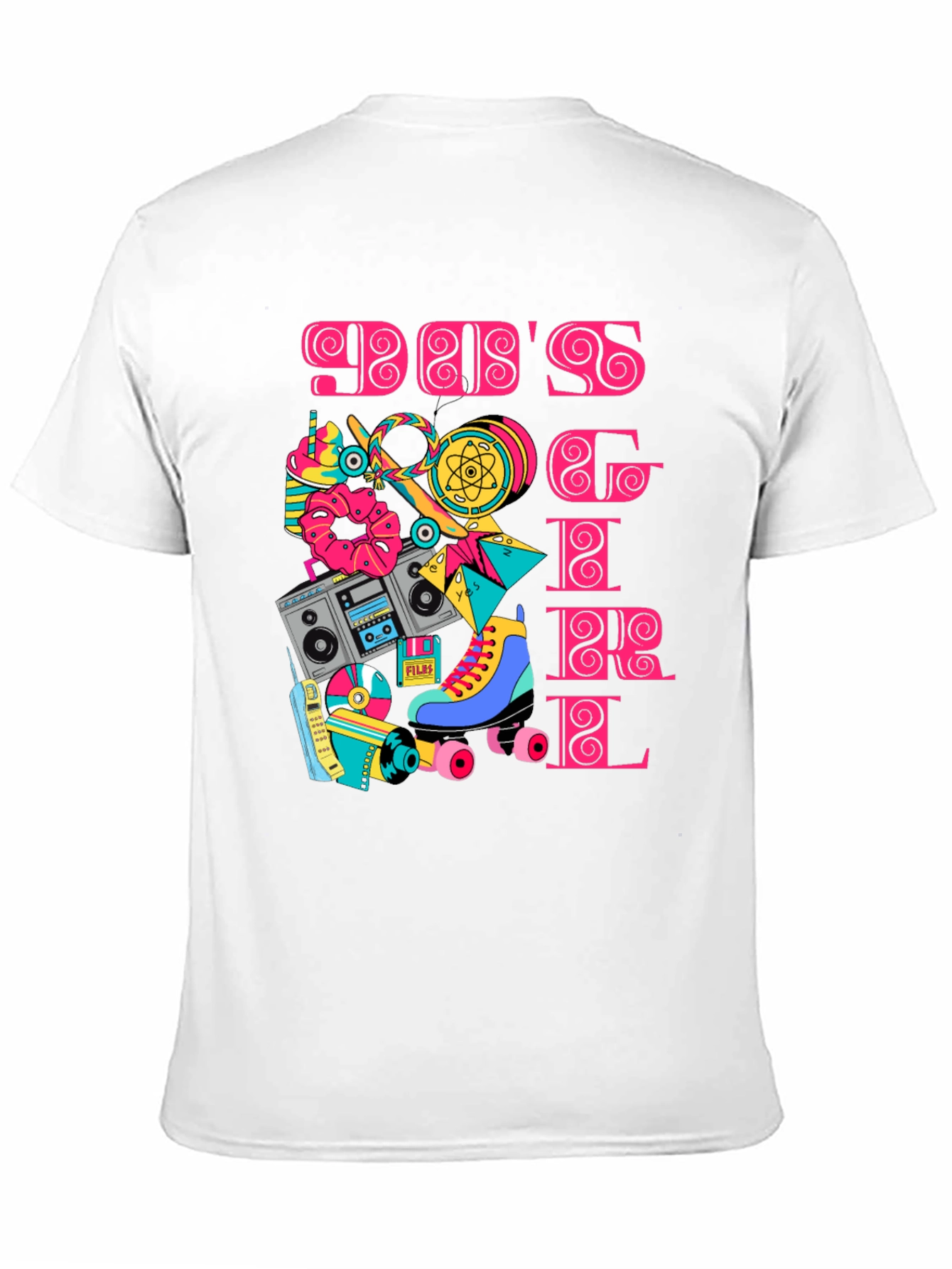 90s Girl Retro Graphic T-Shirt