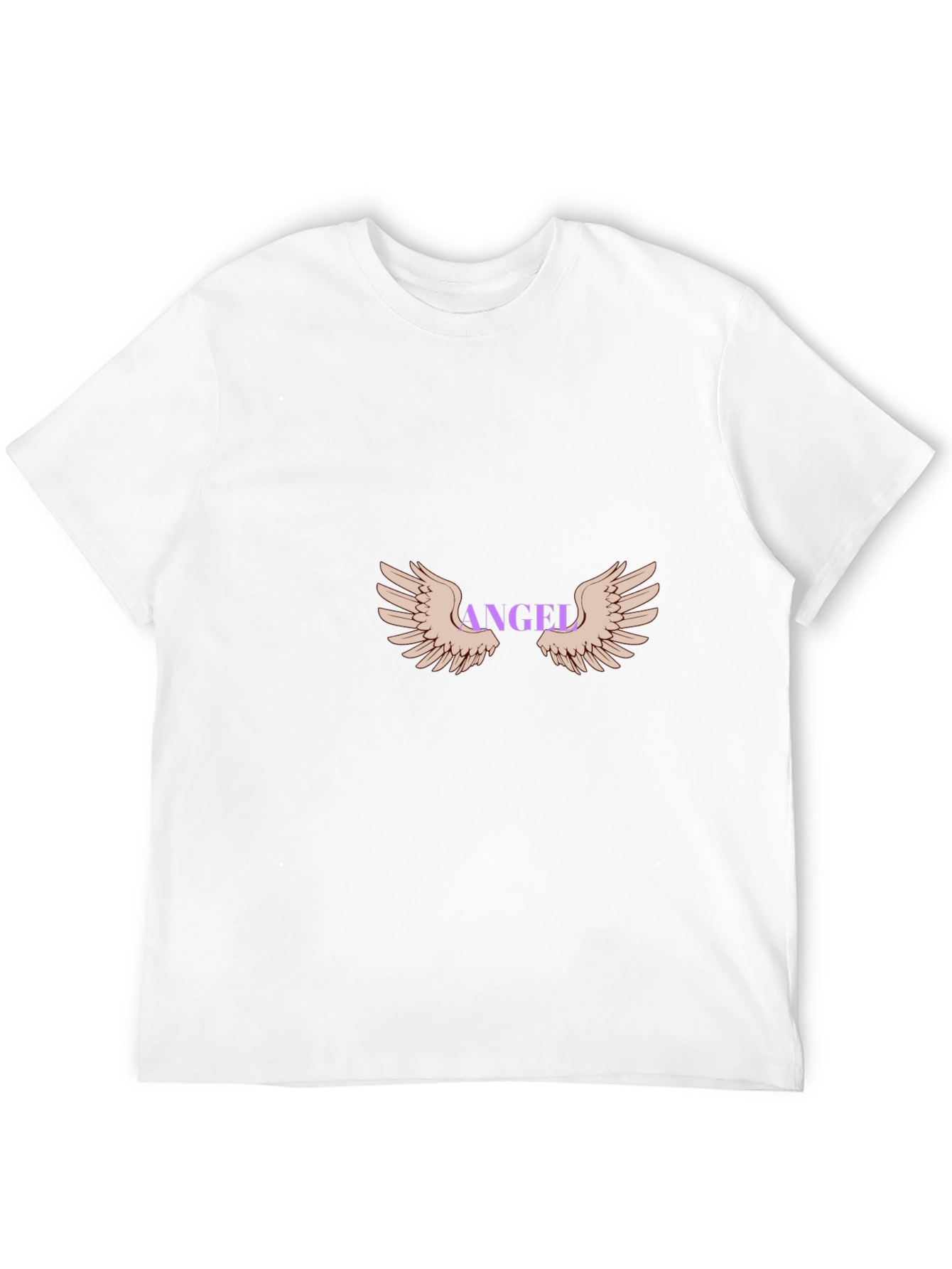 Angel Wings Graphic Black Tee