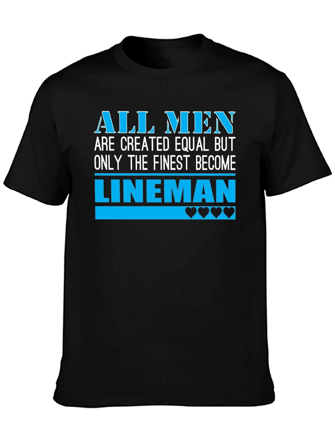 All Men Lineman Graphic Tee