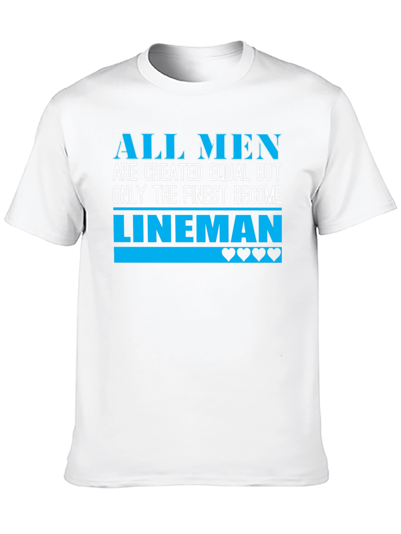 All Men Lineman Graphic Tee