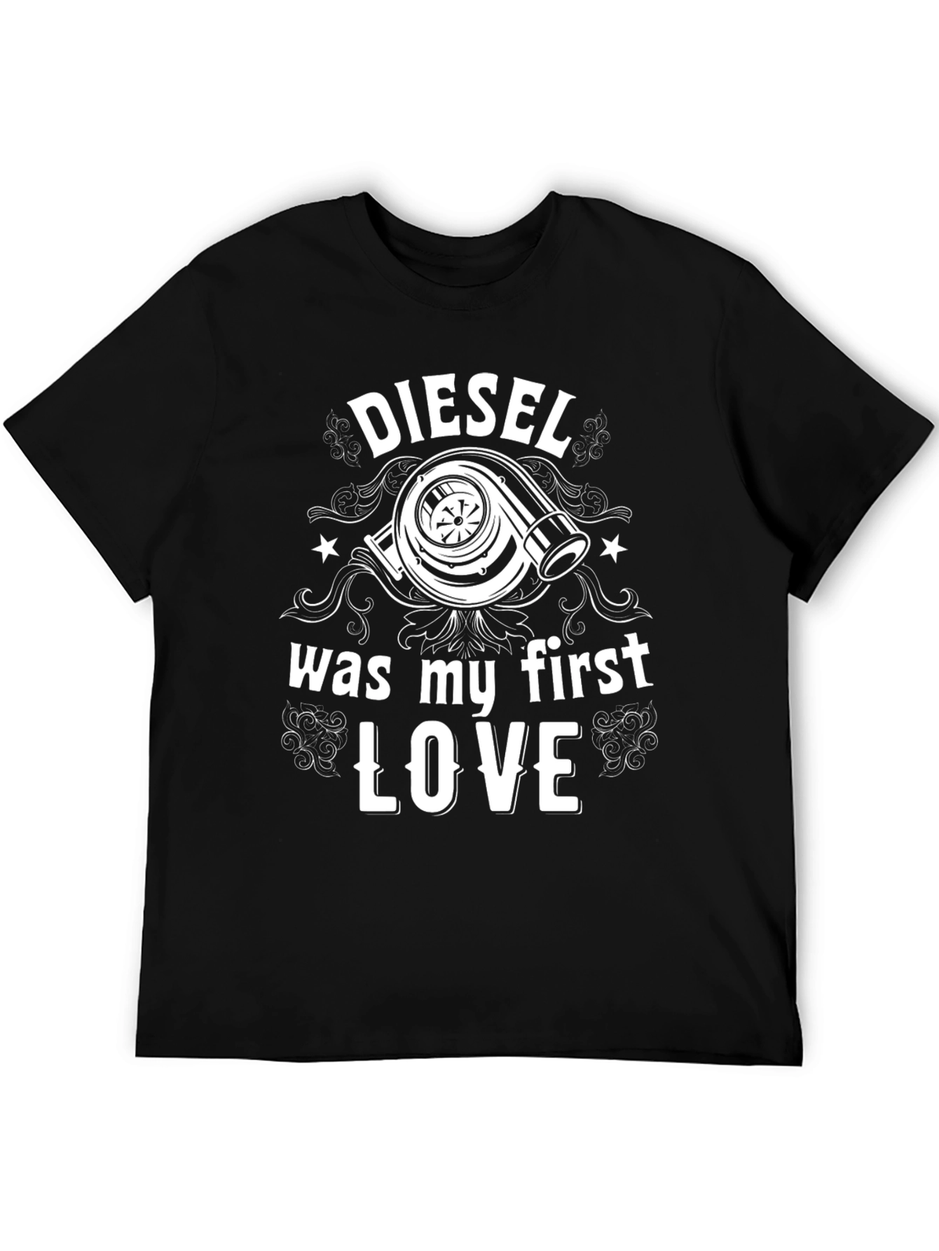 Diesel First Love Black Graphic T-Shirt