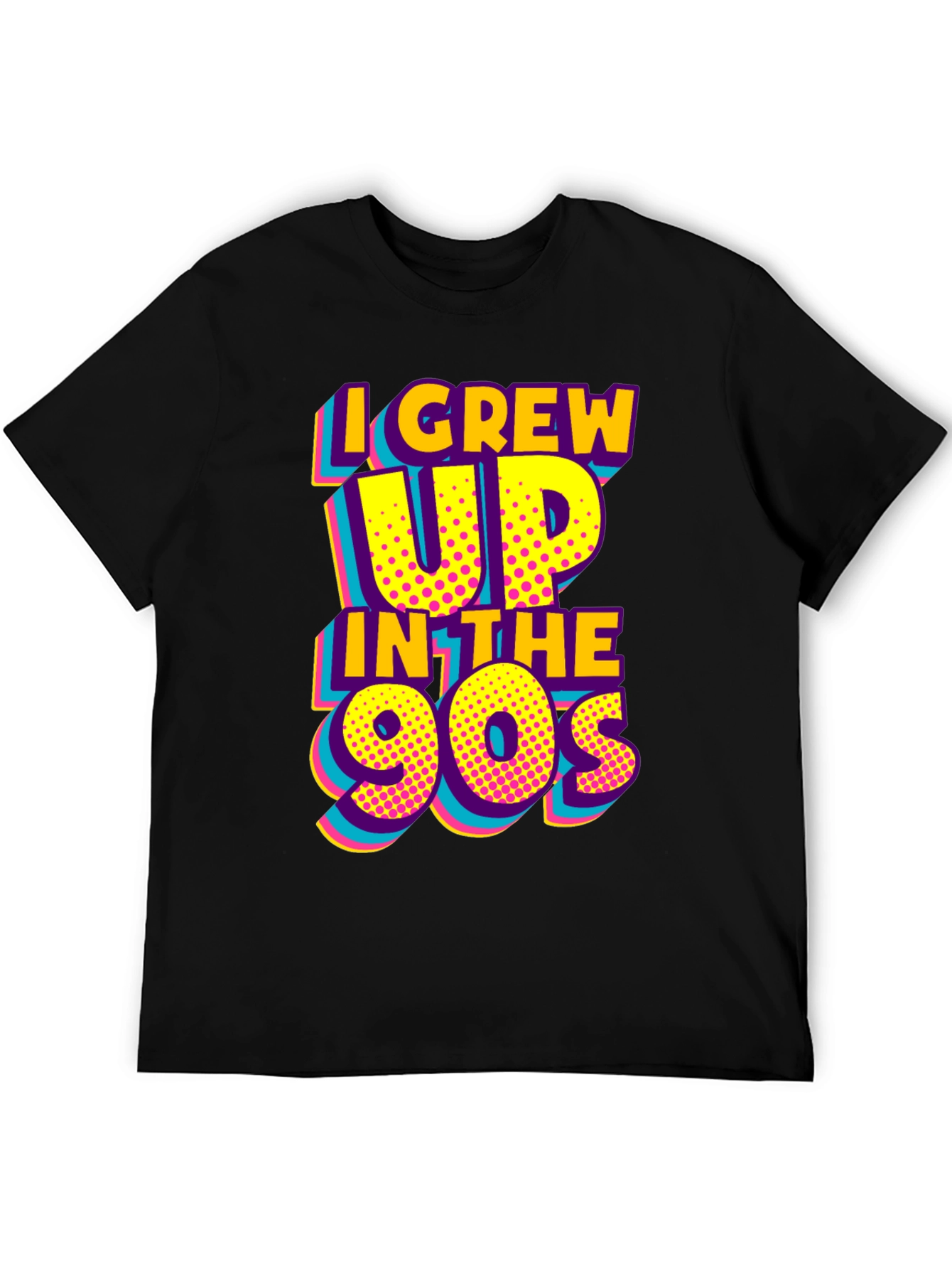 I Grew Up In The 90s Retro Nostalgia T-Shirt