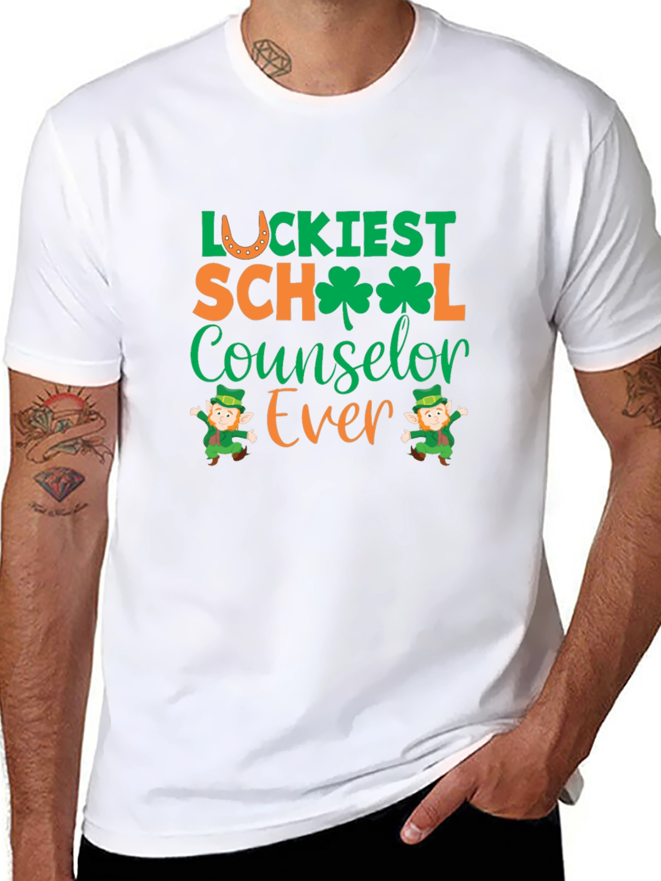 Lucky School Counselor T-Shirt