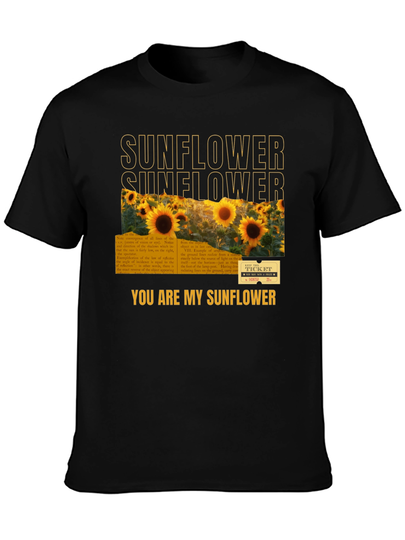 Sunflower Graphic T-Shirt