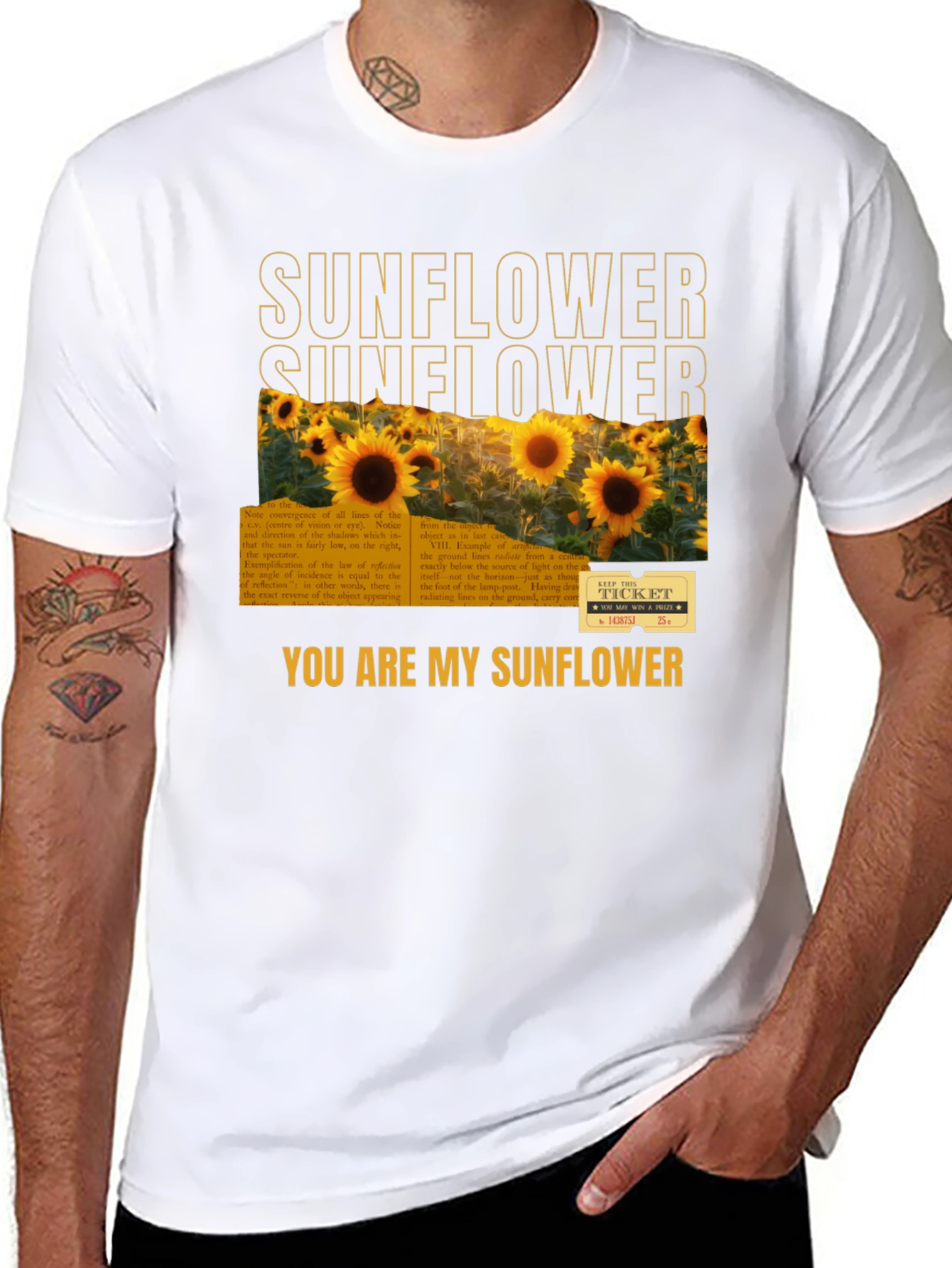 Sunflower Graphic T-Shirt