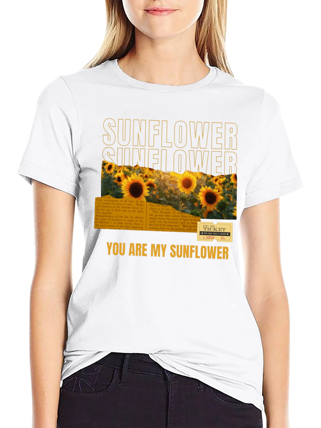 Sunflower Graphic T-Shirt