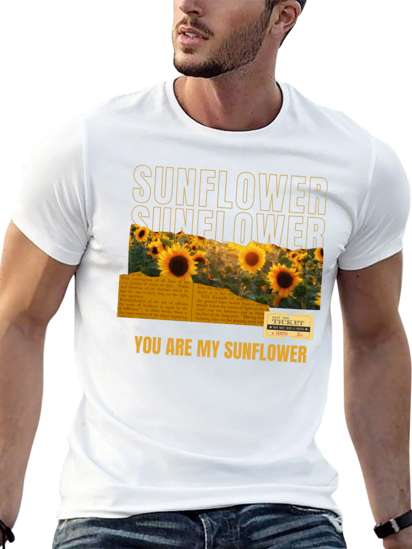 Sunflower Graphic T-Shirt
