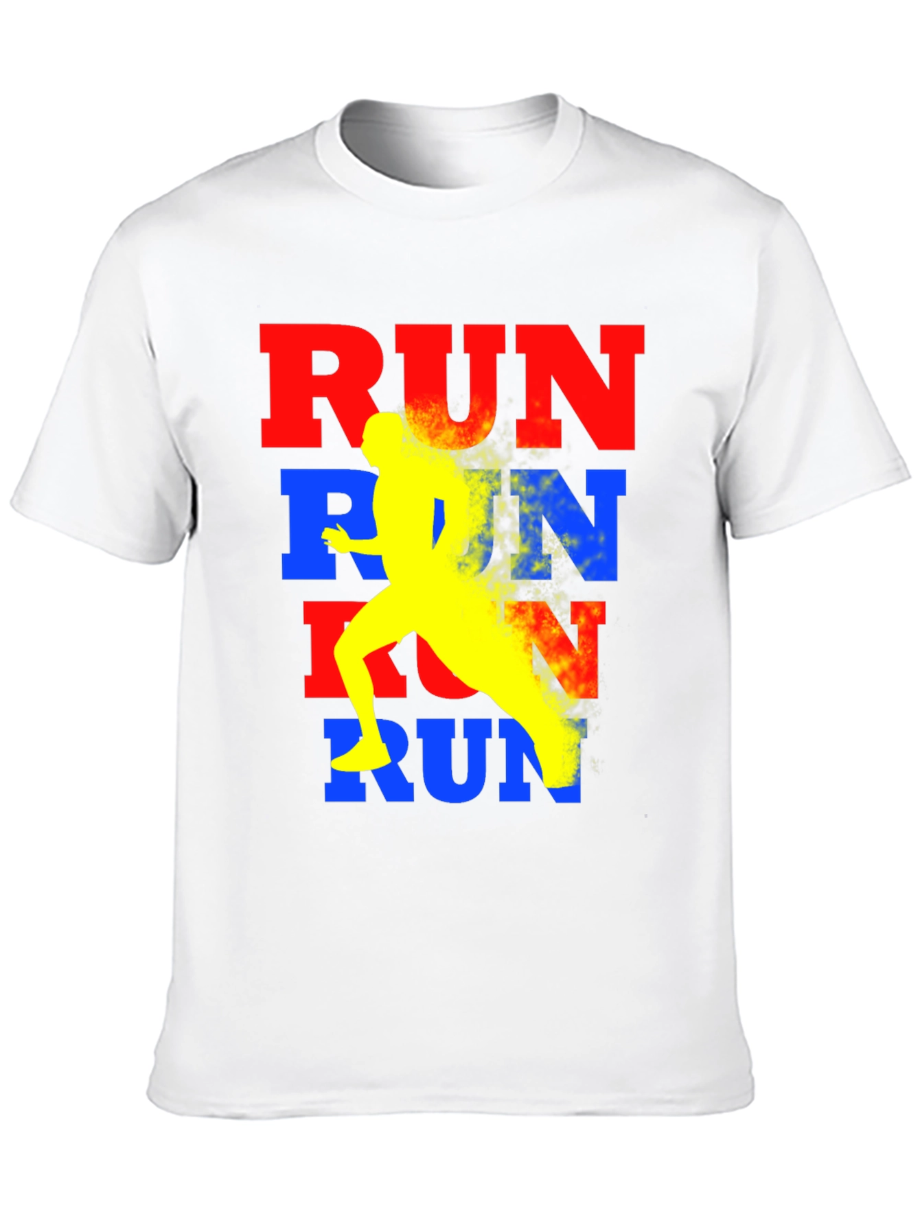 Run Graphic Tee - Athlete Design