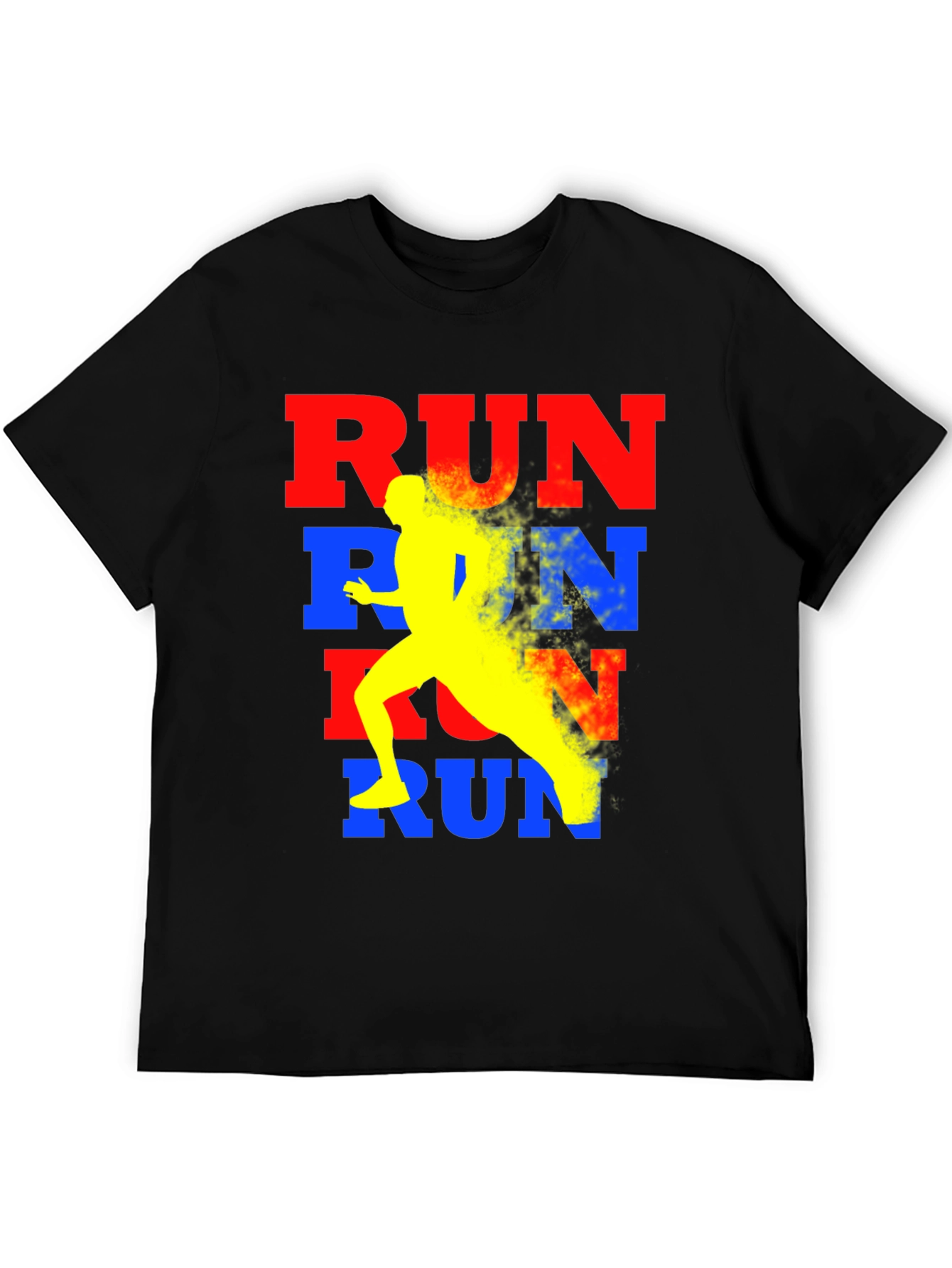 Run Graphic Tee - Athlete Design