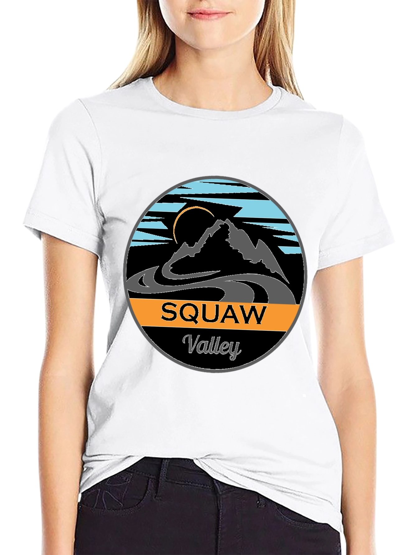 Squaw Valley Graphic Tee - Mountain Design