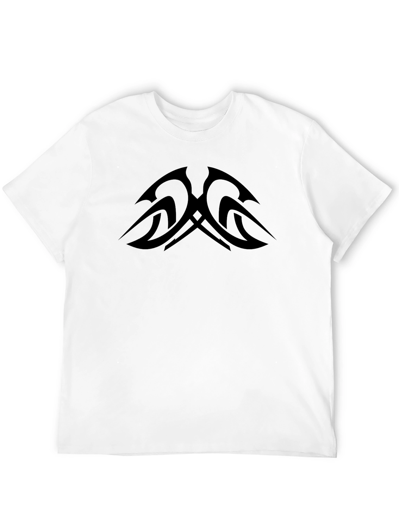 Tribal Tattoo Graphic Black T-Shirt
