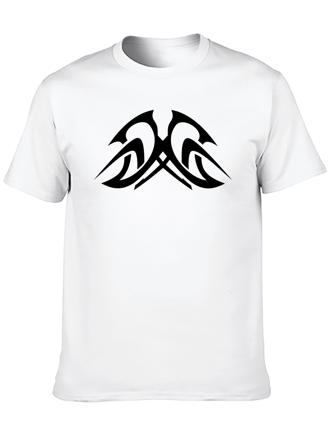 Tribal Tattoo Graphic Black T-Shirt