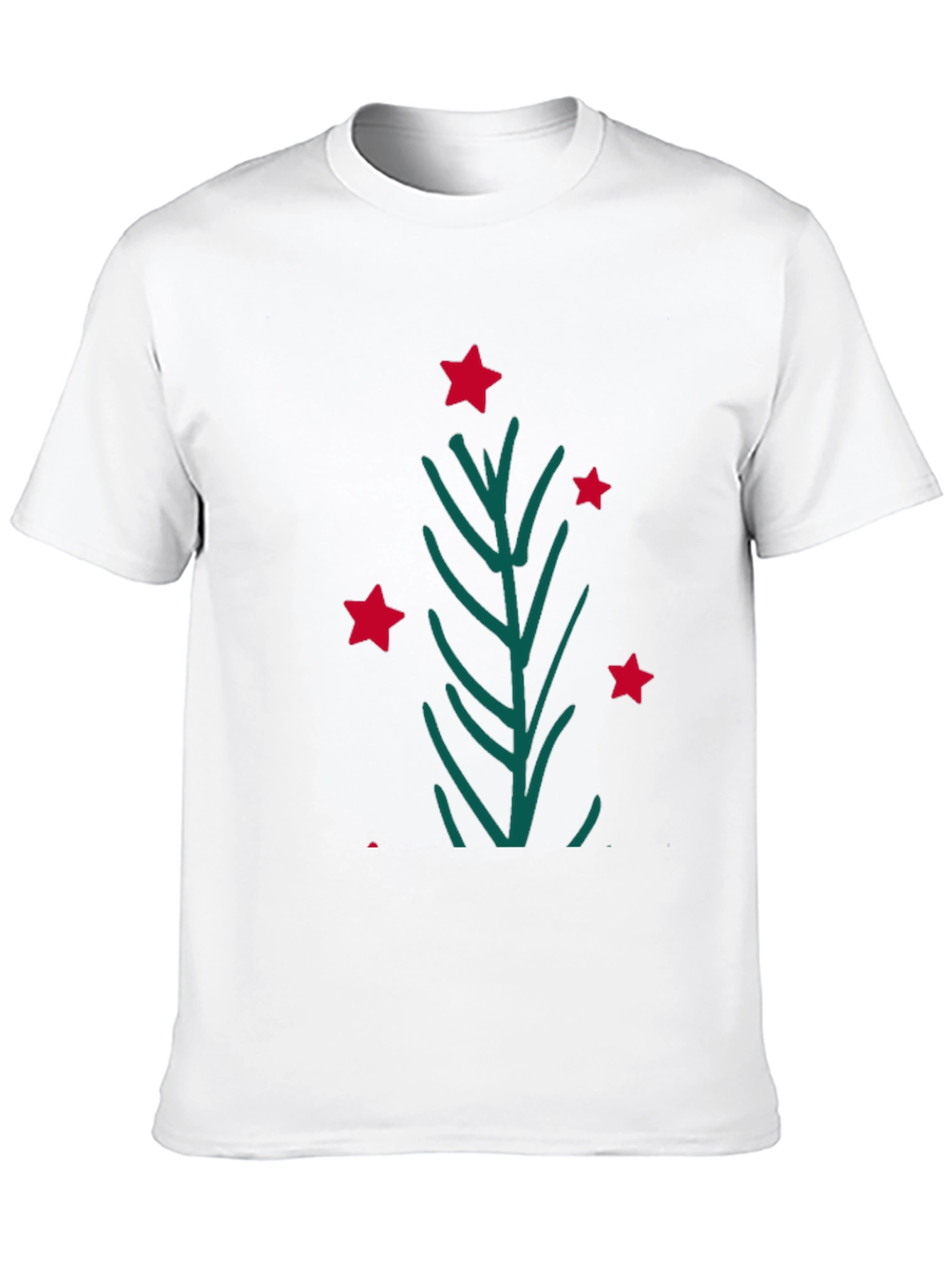Festive Holiday Tree Graphic Tee