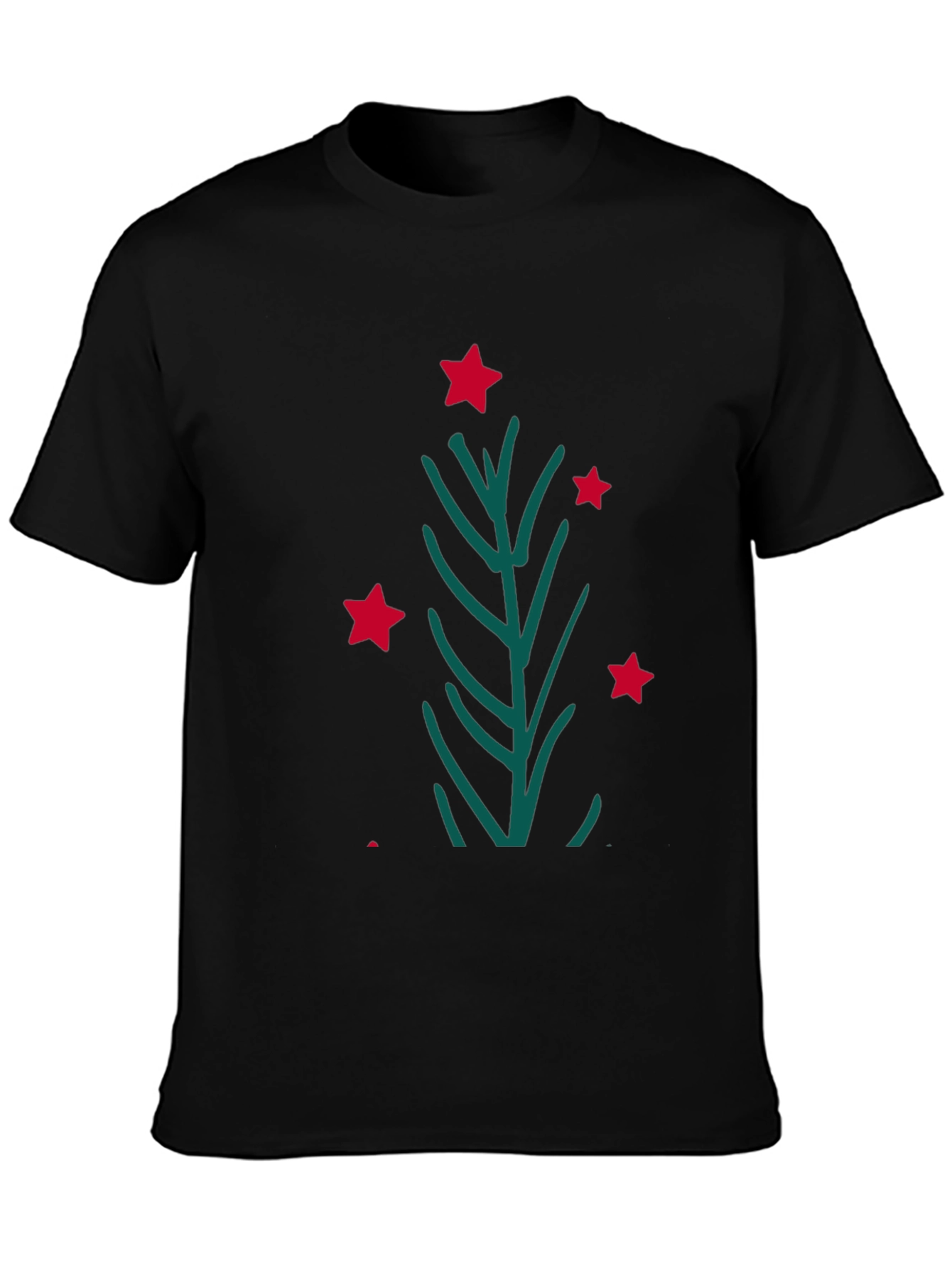 Festive Holiday Tree Graphic Tee