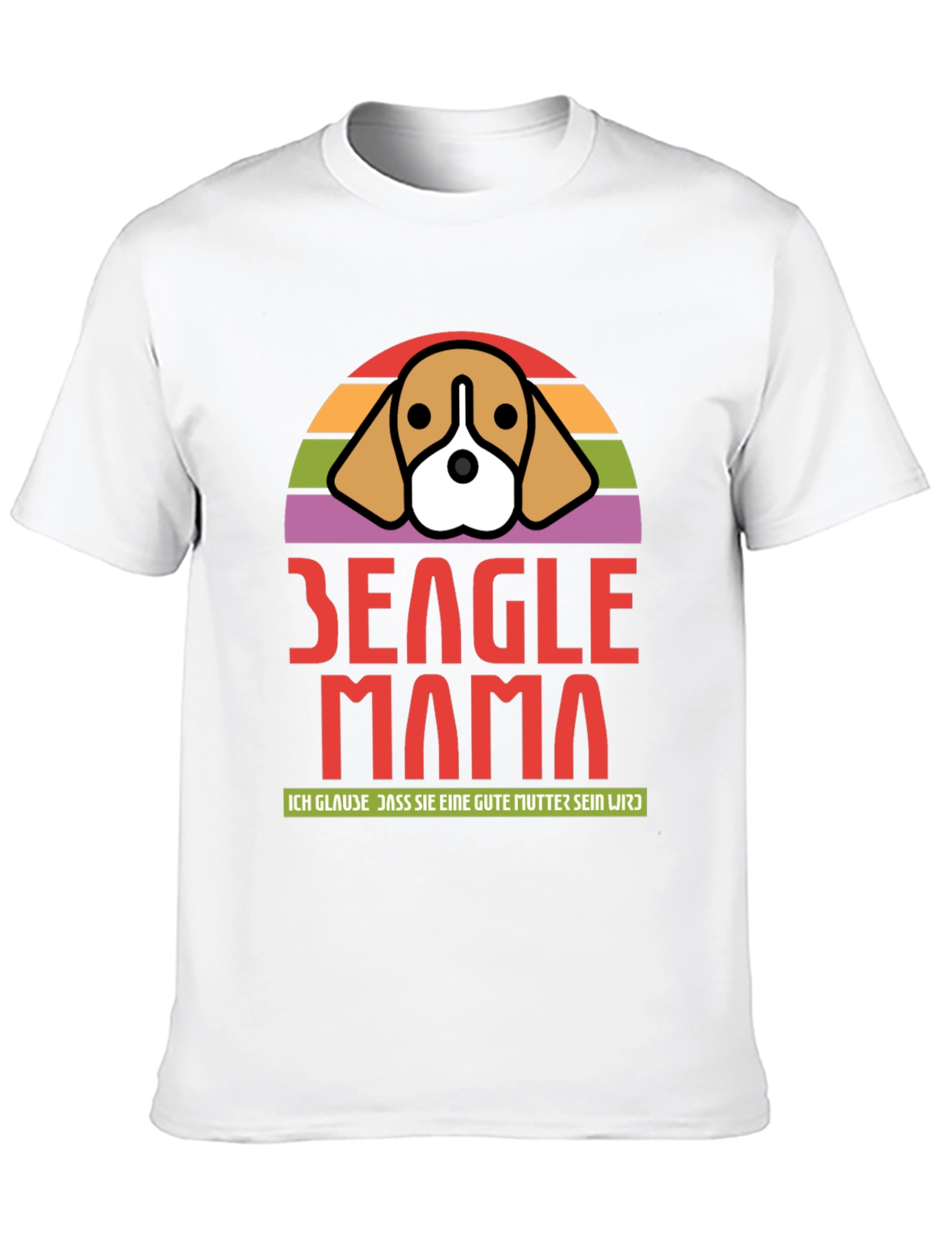 Beagle Mama T-Shirt - Dog Mom Tee