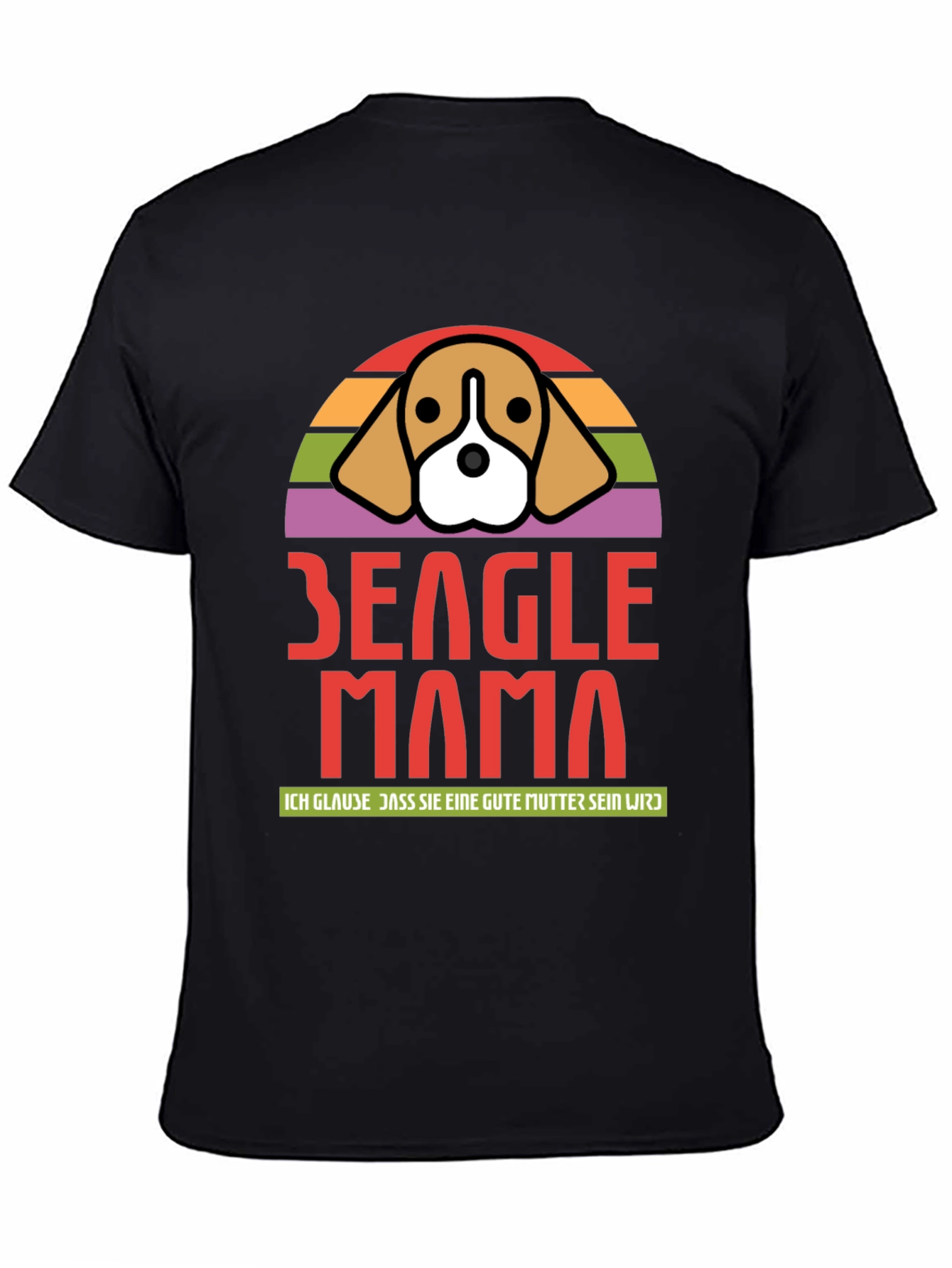 Beagle Mama T-Shirt - Dog Mom Tee