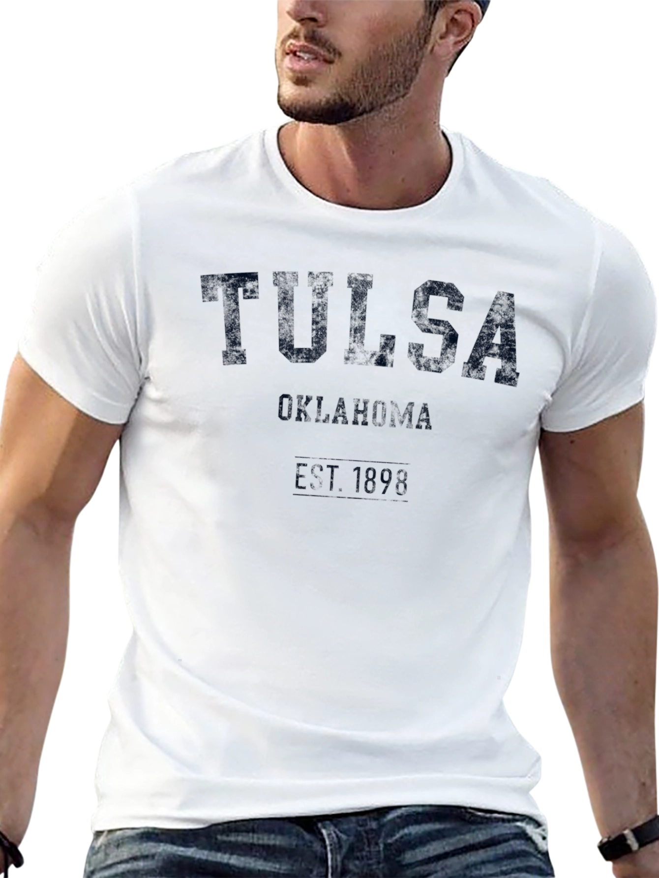 Tulsa Oklahoma Est. 1898 Graphic T-Shirt