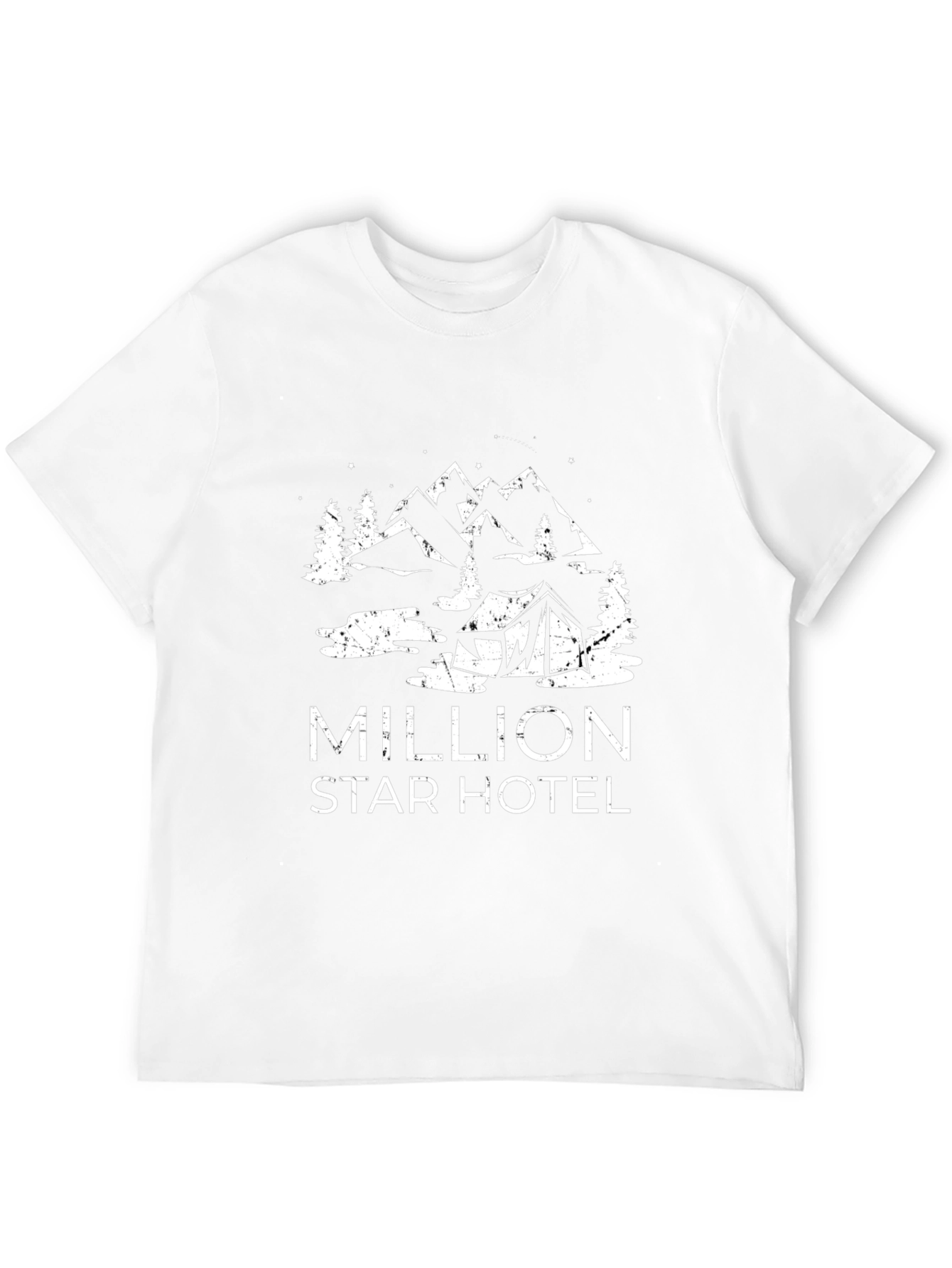 Million Star Hotel Camping T-Shirt