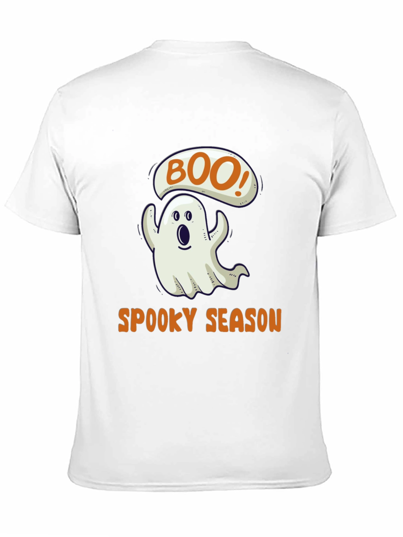 Spooky Season Boo! Ghost T-Shirt - Halloween Tee