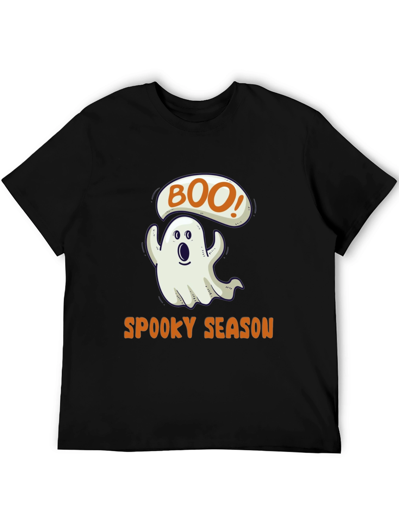 Spooky Season Boo! Ghost T-Shirt - Halloween Tee