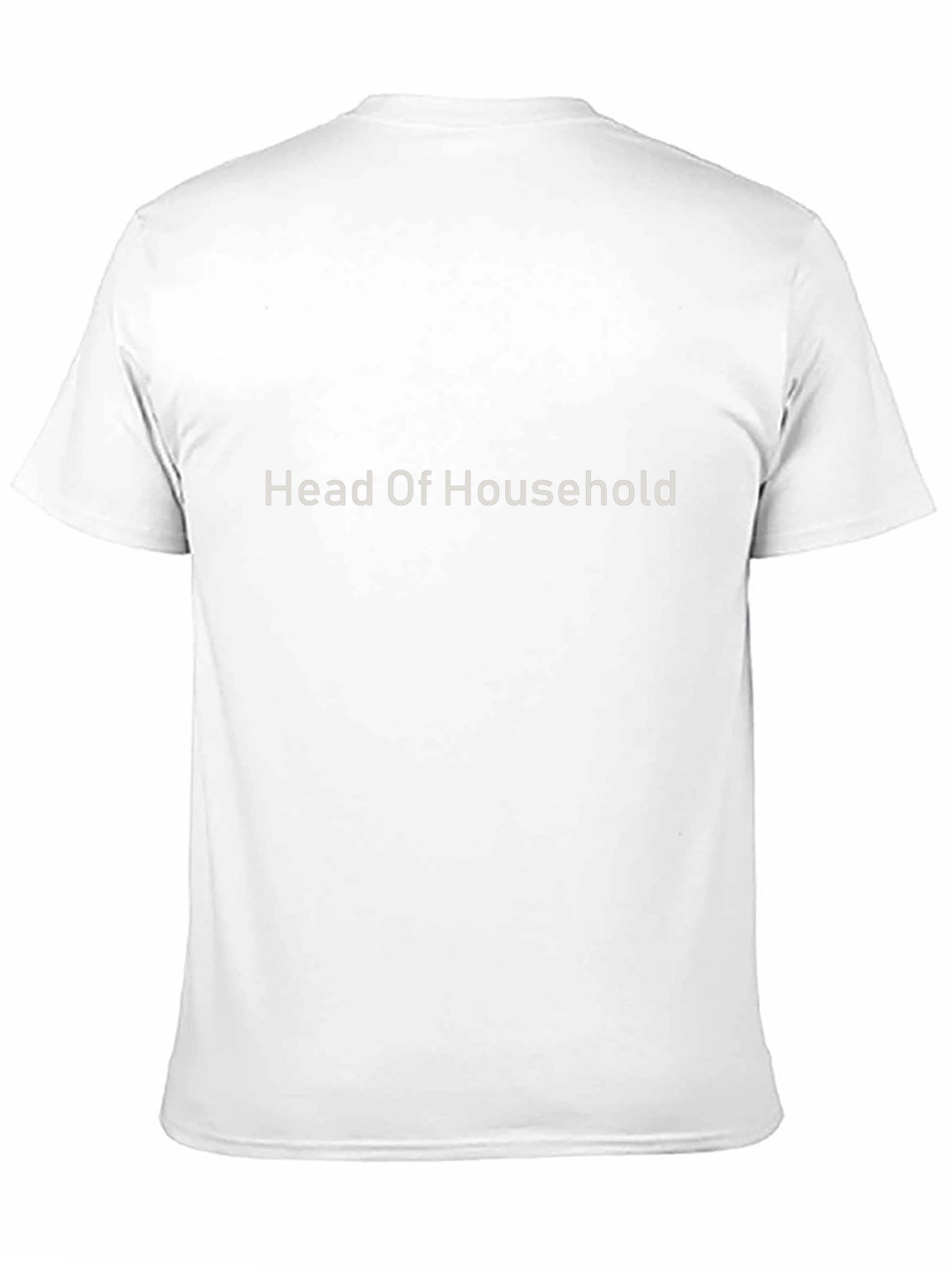 Head Of Household Black T-Shirt