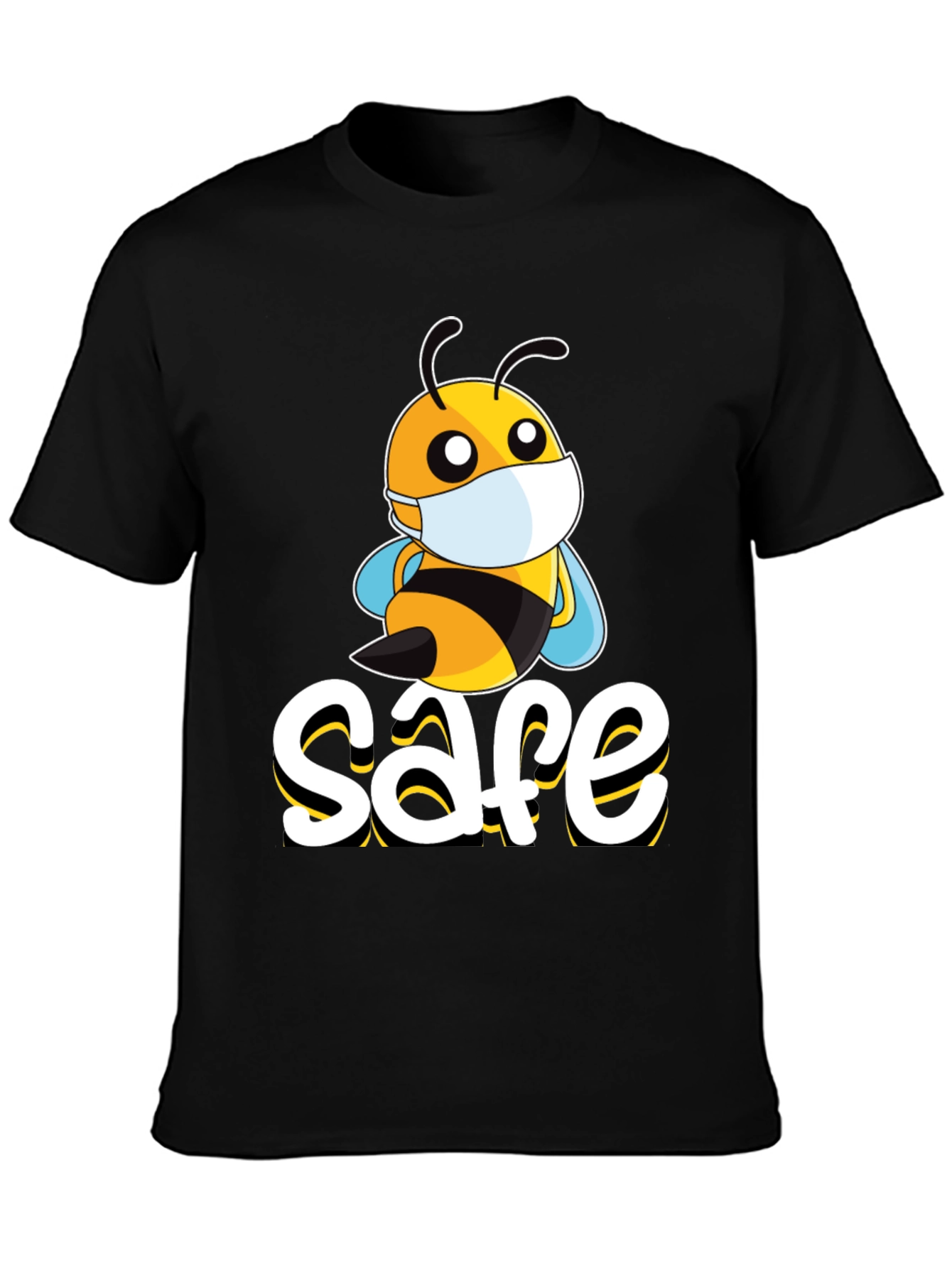 Bee Safe Graphic T-Shirt
