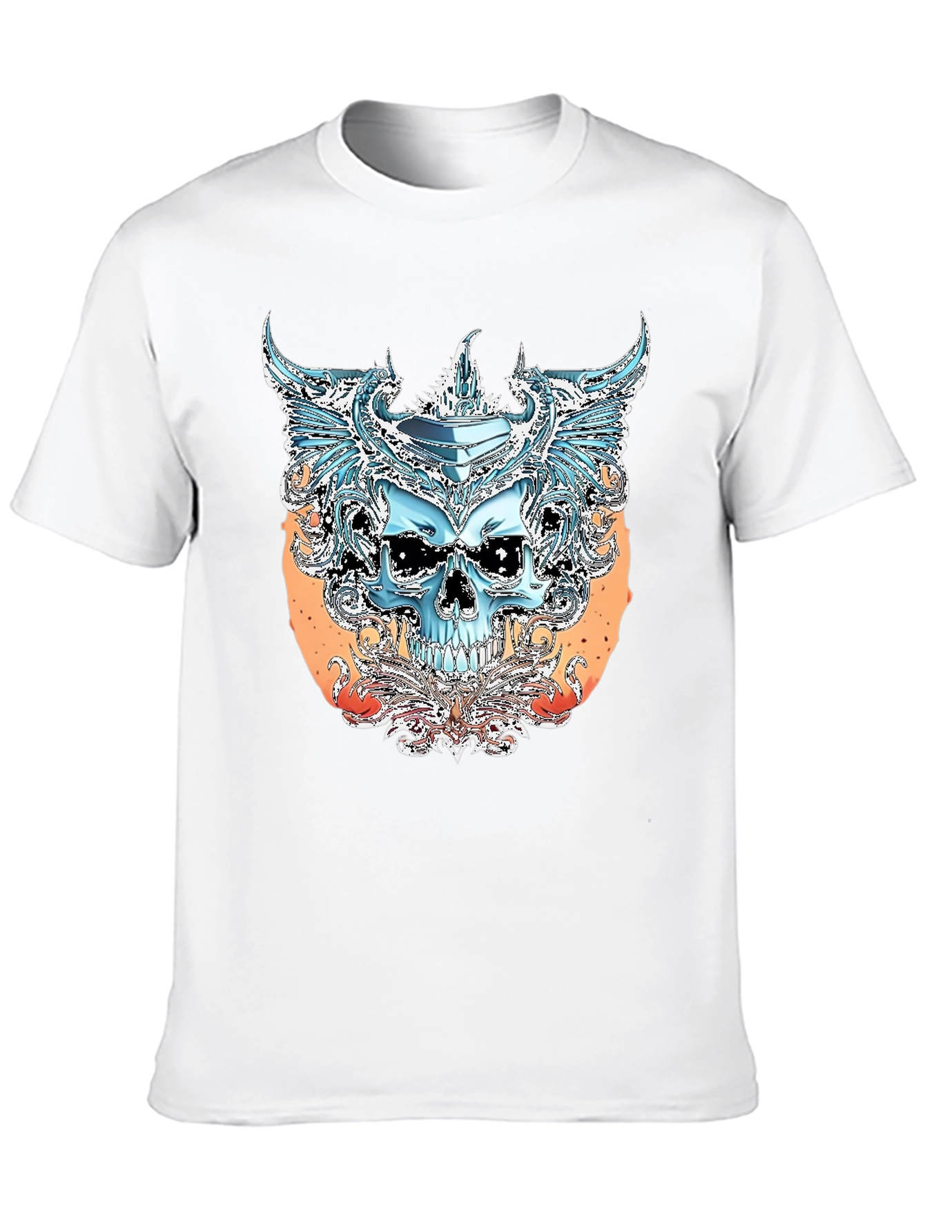 Skull Graphic Tee - Edgy Streetwear
