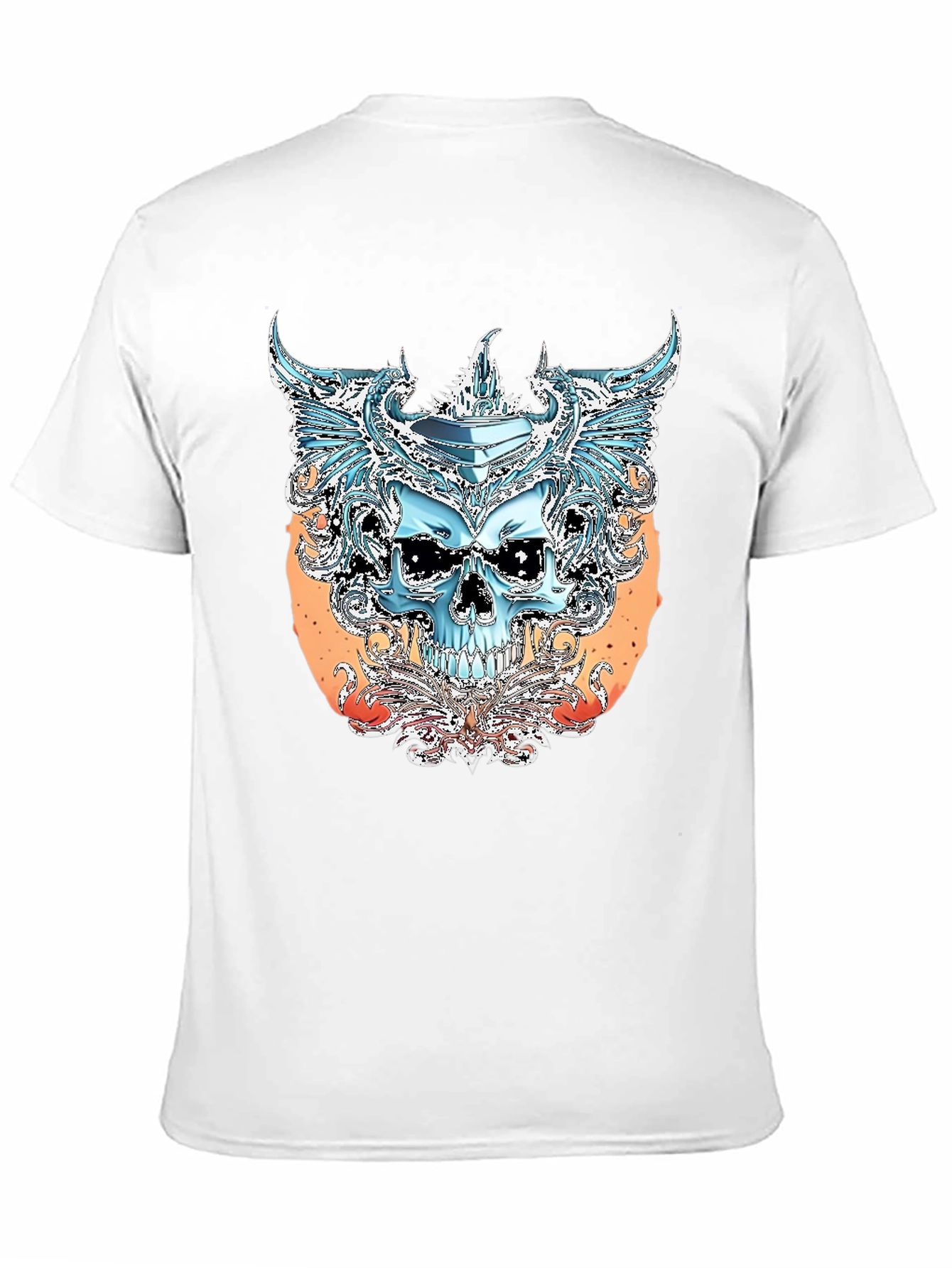 Skull Graphic Tee - Edgy Streetwear