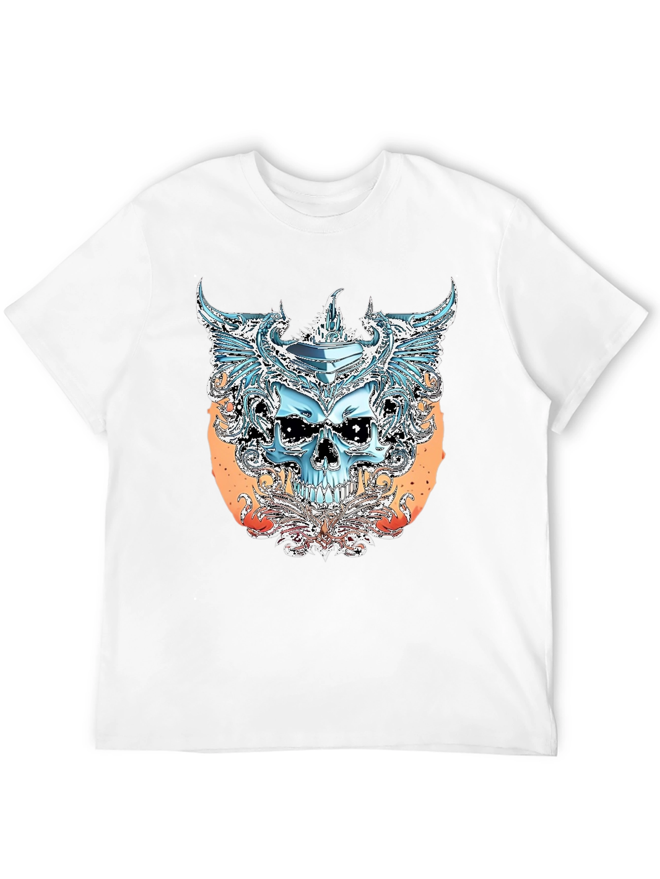 Skull Graphic Tee - Edgy Streetwear