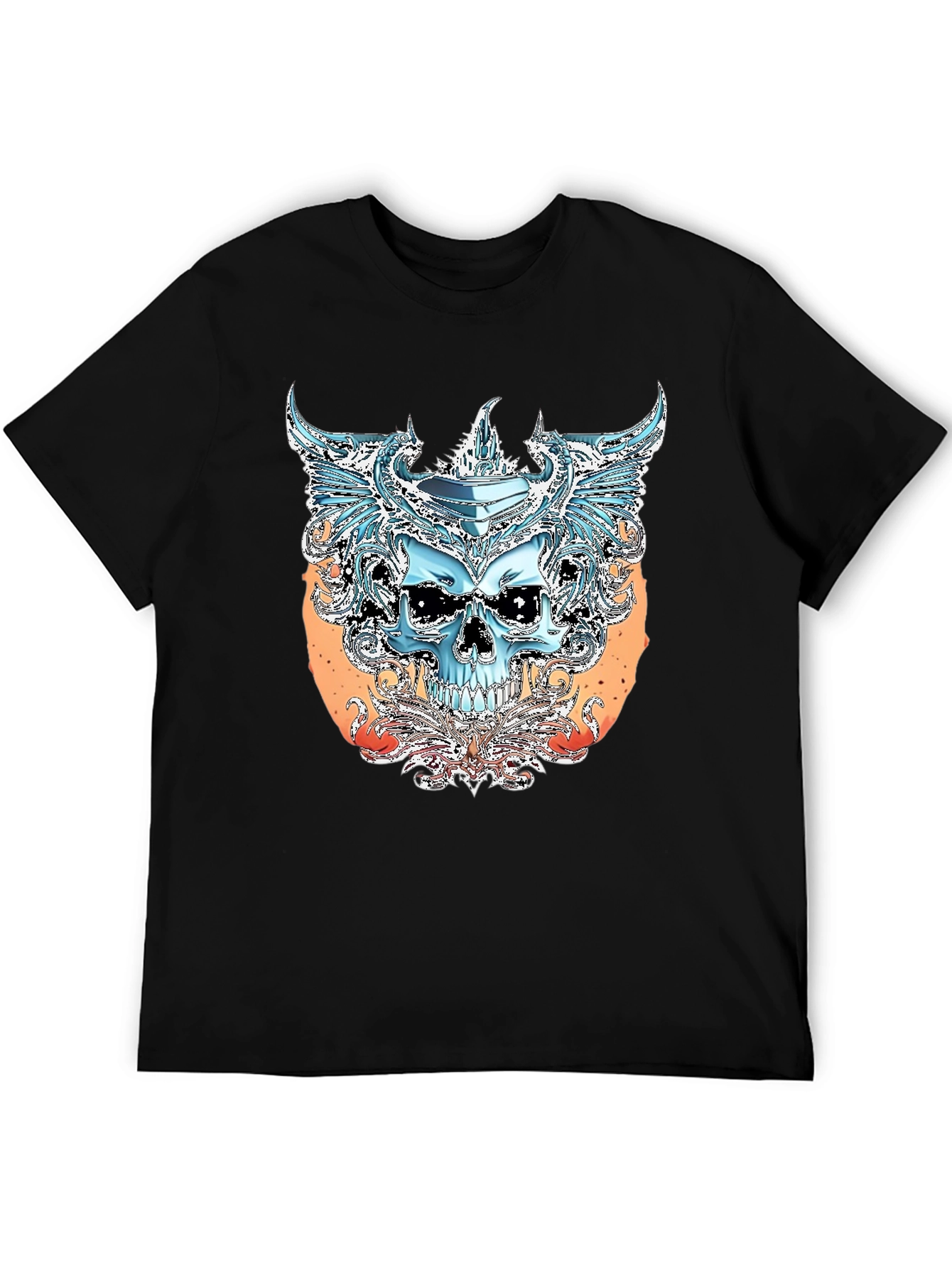 Skull Graphic Tee - Edgy Streetwear