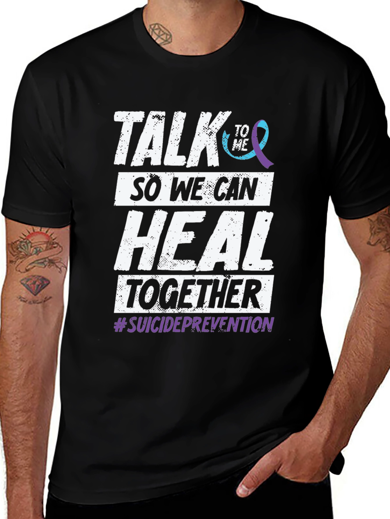 Talk To Me Suicide Prevention Awareness T-Shirt