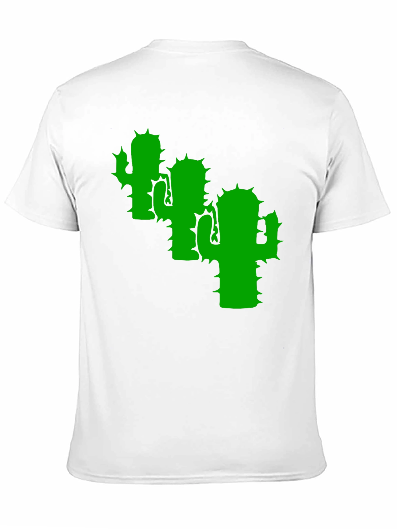 Cactus Graphic Tee - Modern Black T-Shirt