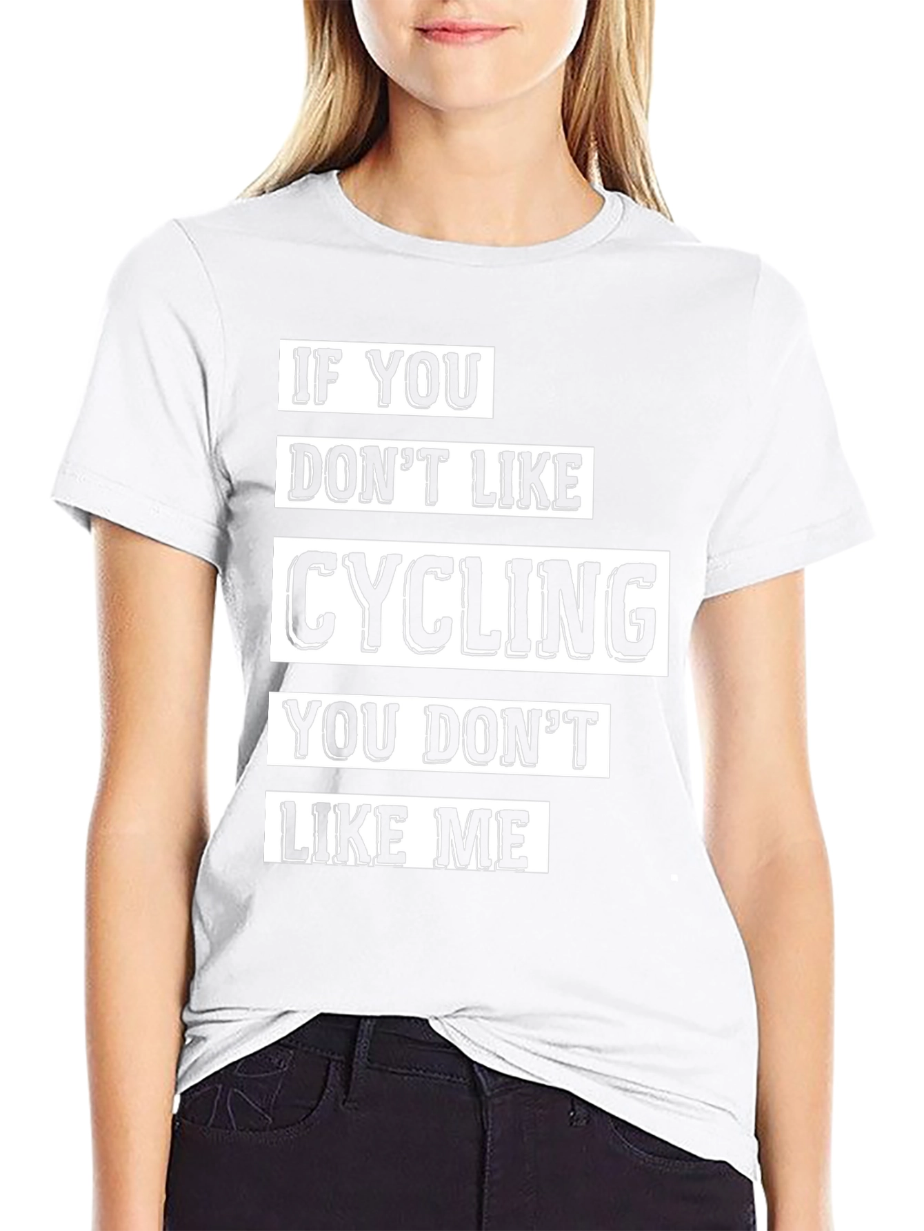 Cycling Lover Graphic T-Shirt - Black