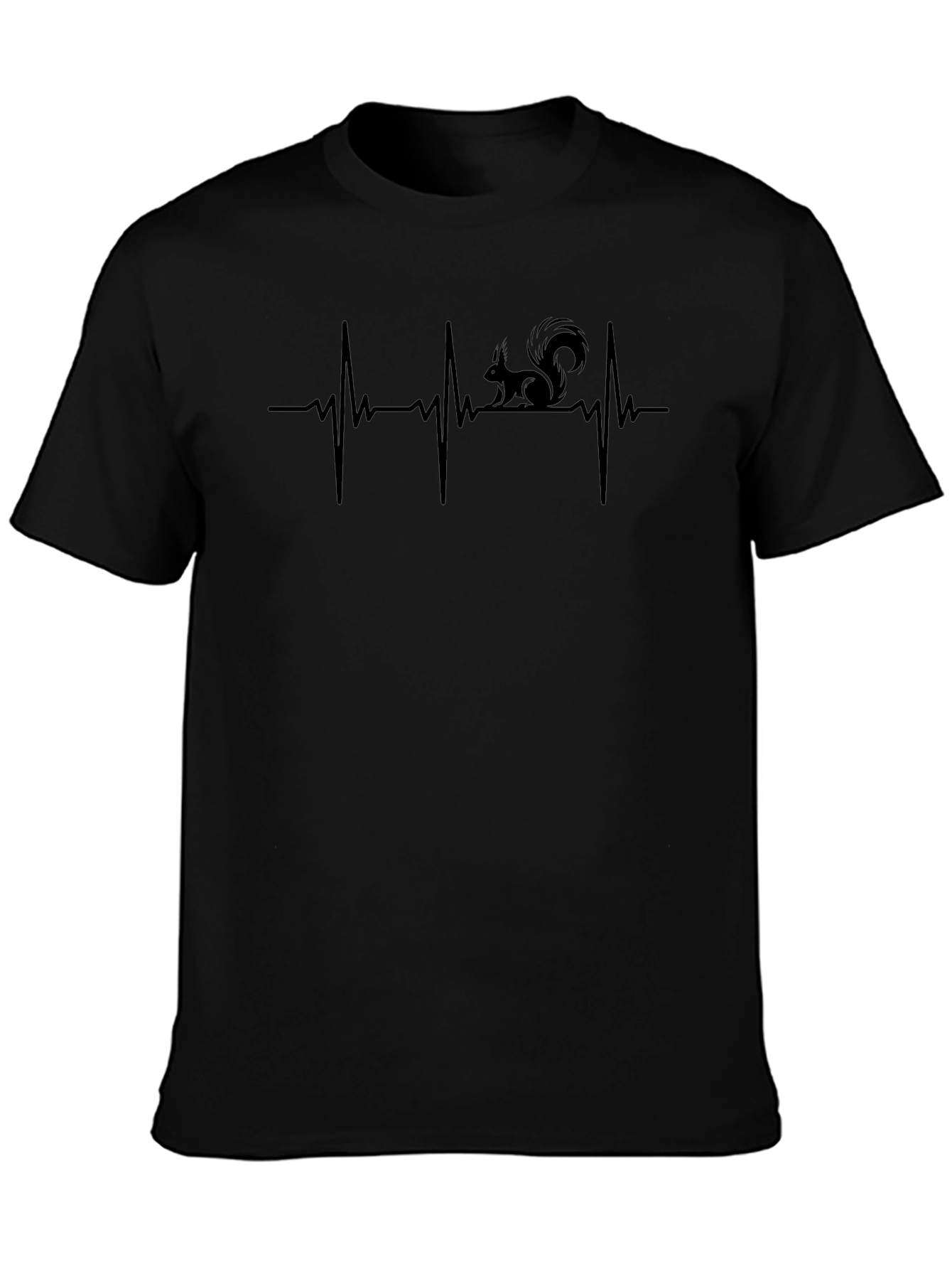 Squirrel Heartbeat Graphic Tee