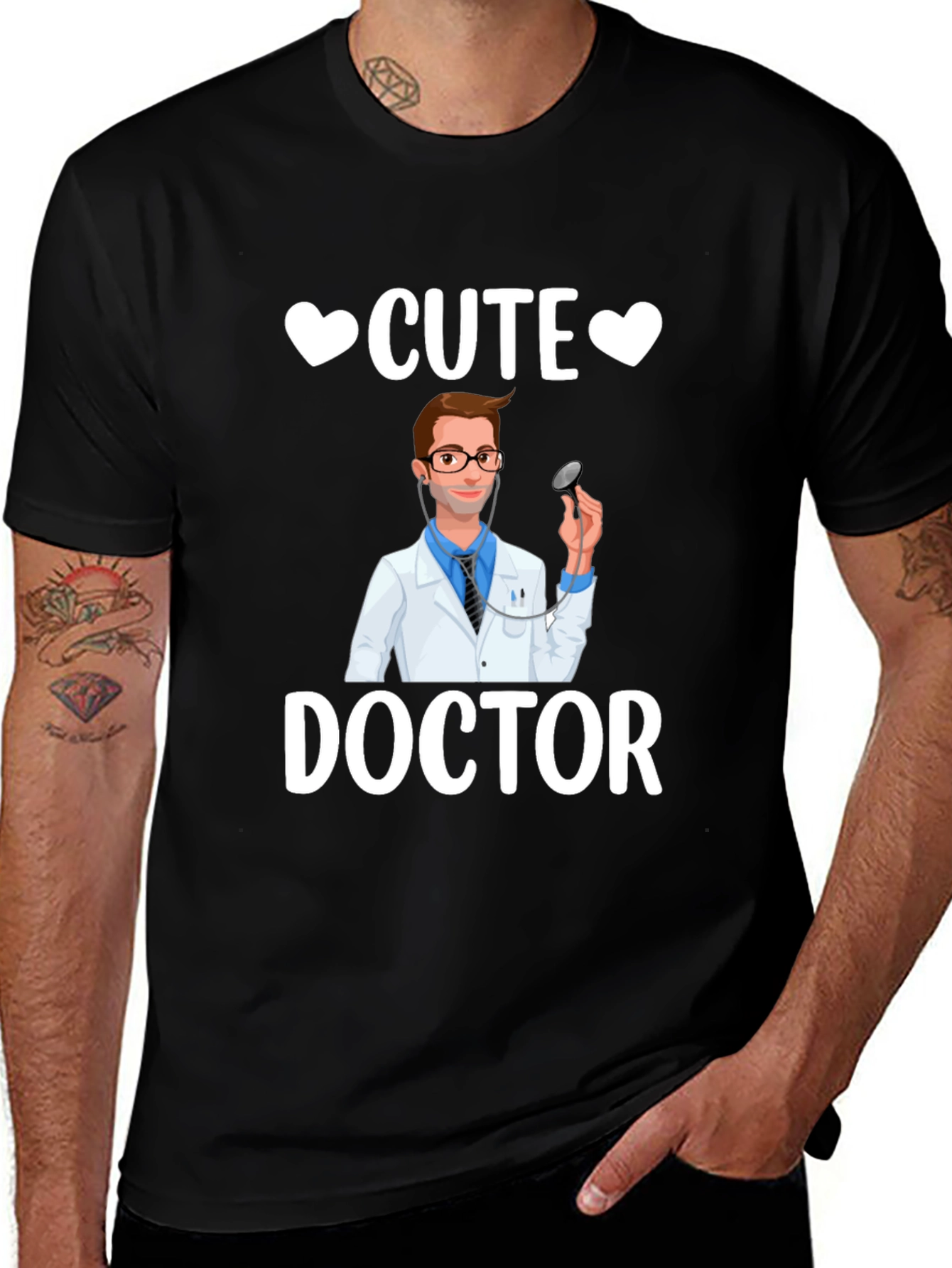 Cute Doctor Graphic T-Shirt