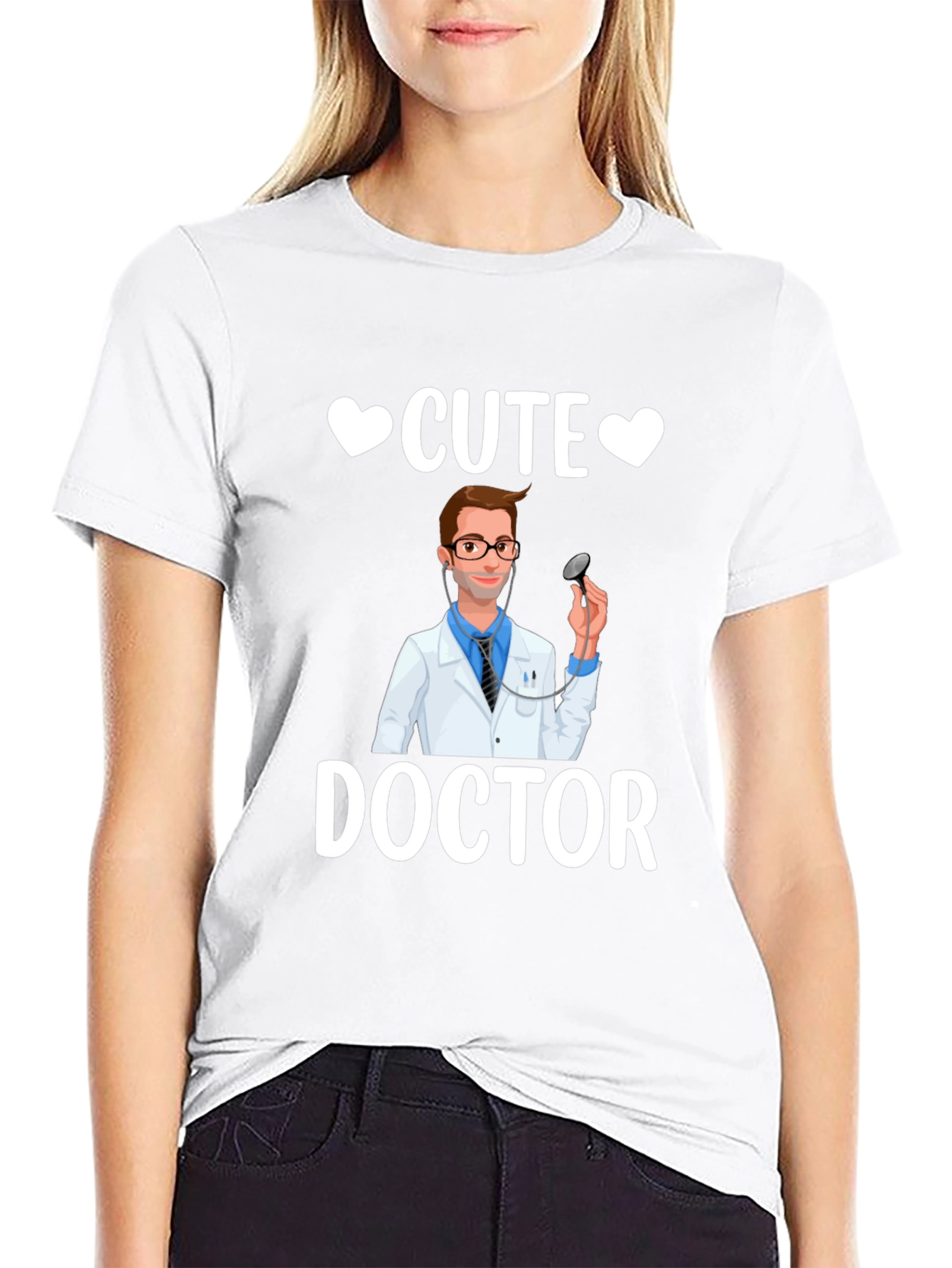 Cute Doctor Graphic T-Shirt