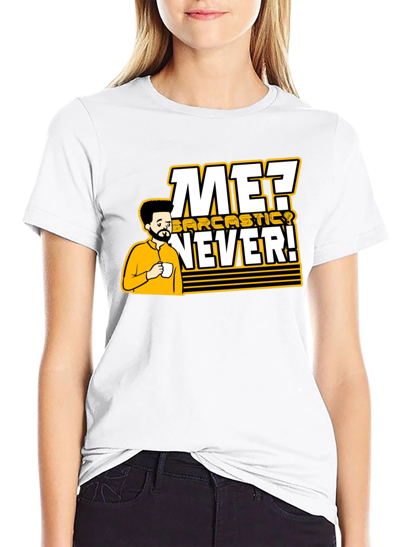 Sarcastic Never T-Shirt