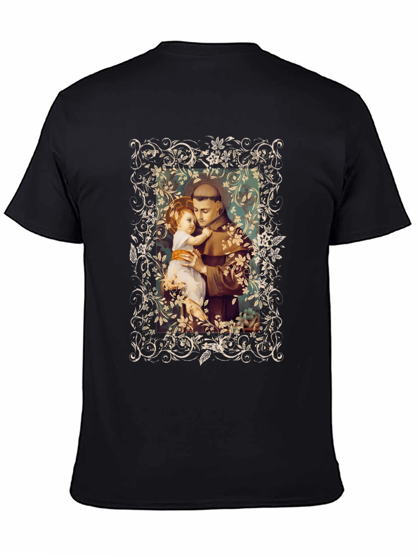 Saint Anthony & Baby Jesus Graphic T-Shirt