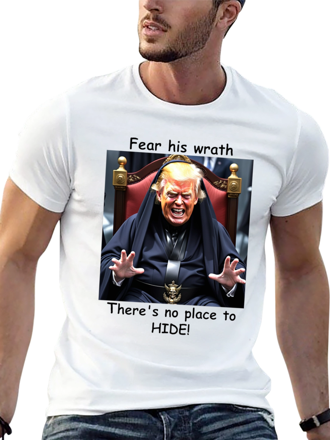 Fear His Wrath Trump T-Shirt