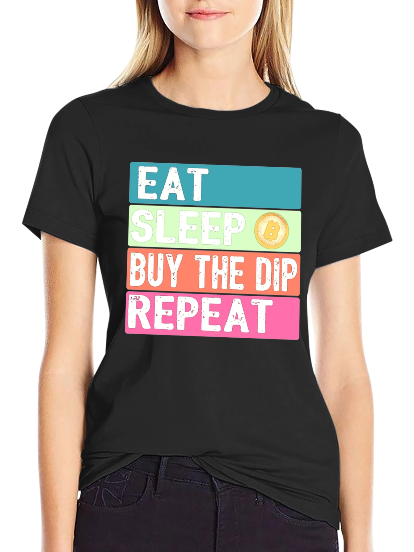 Eat Sleep Buy the Dip Repeat T-Shirt