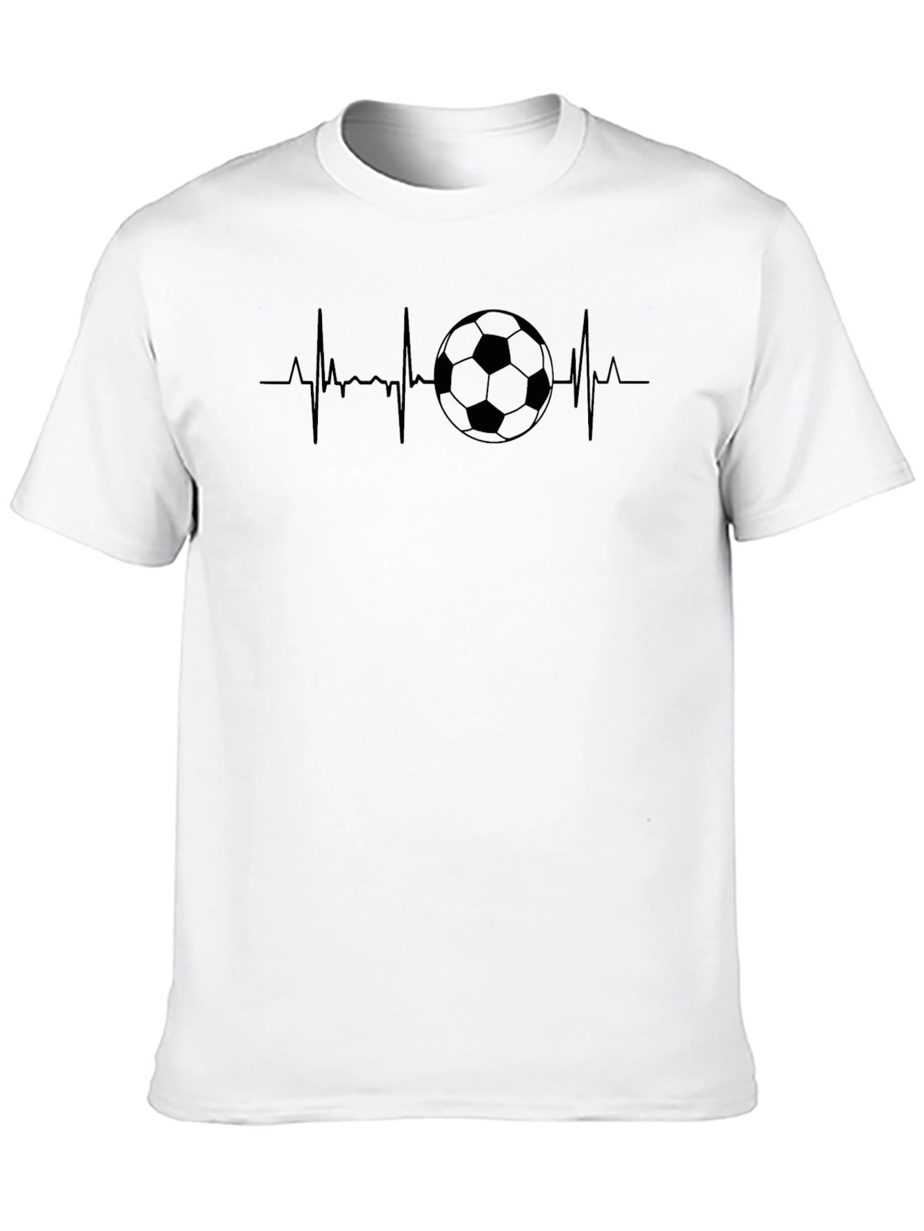 Soccer Heartbeat T-Shirt - Passion for the Game