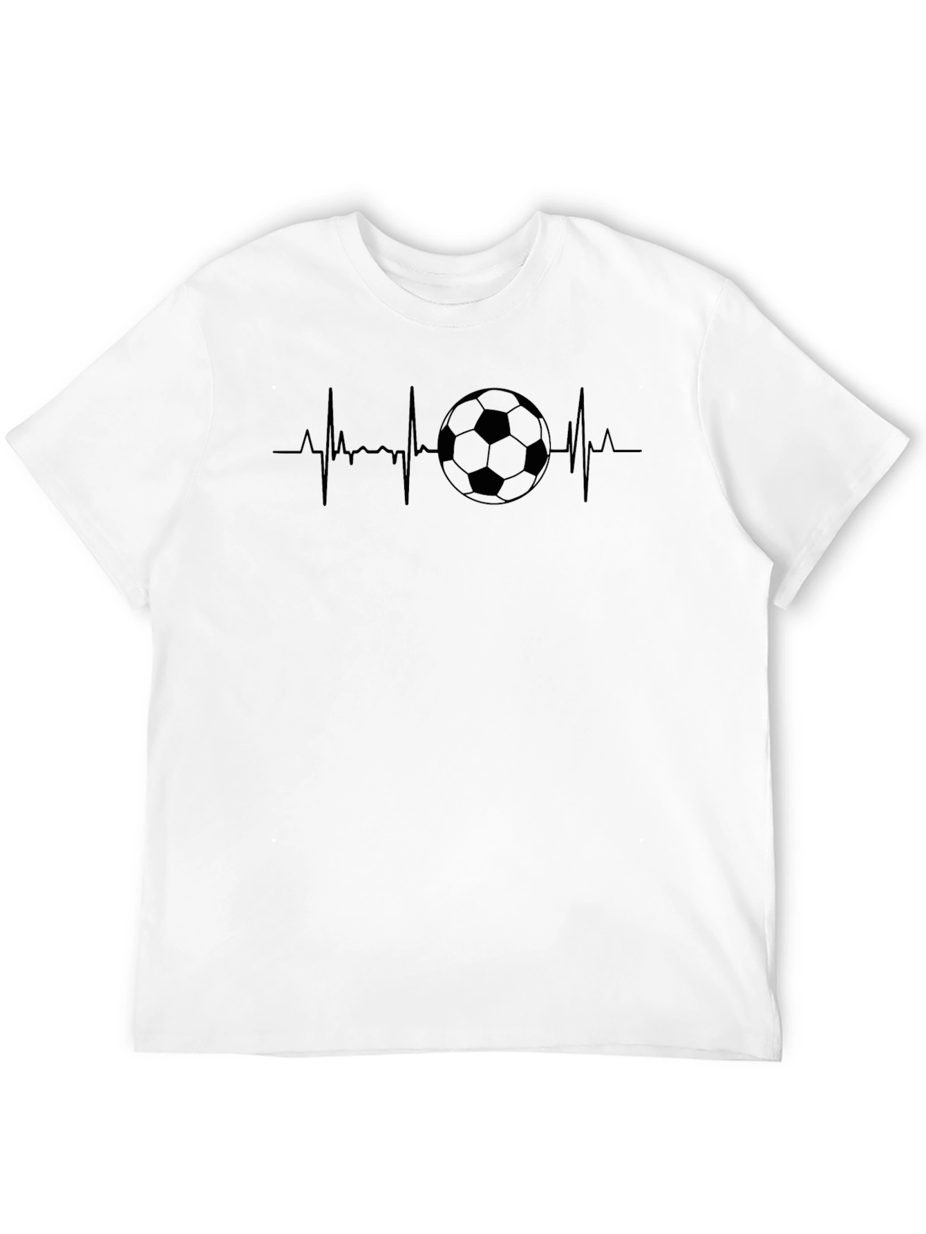 Soccer Heartbeat T-Shirt - Passion for the Game