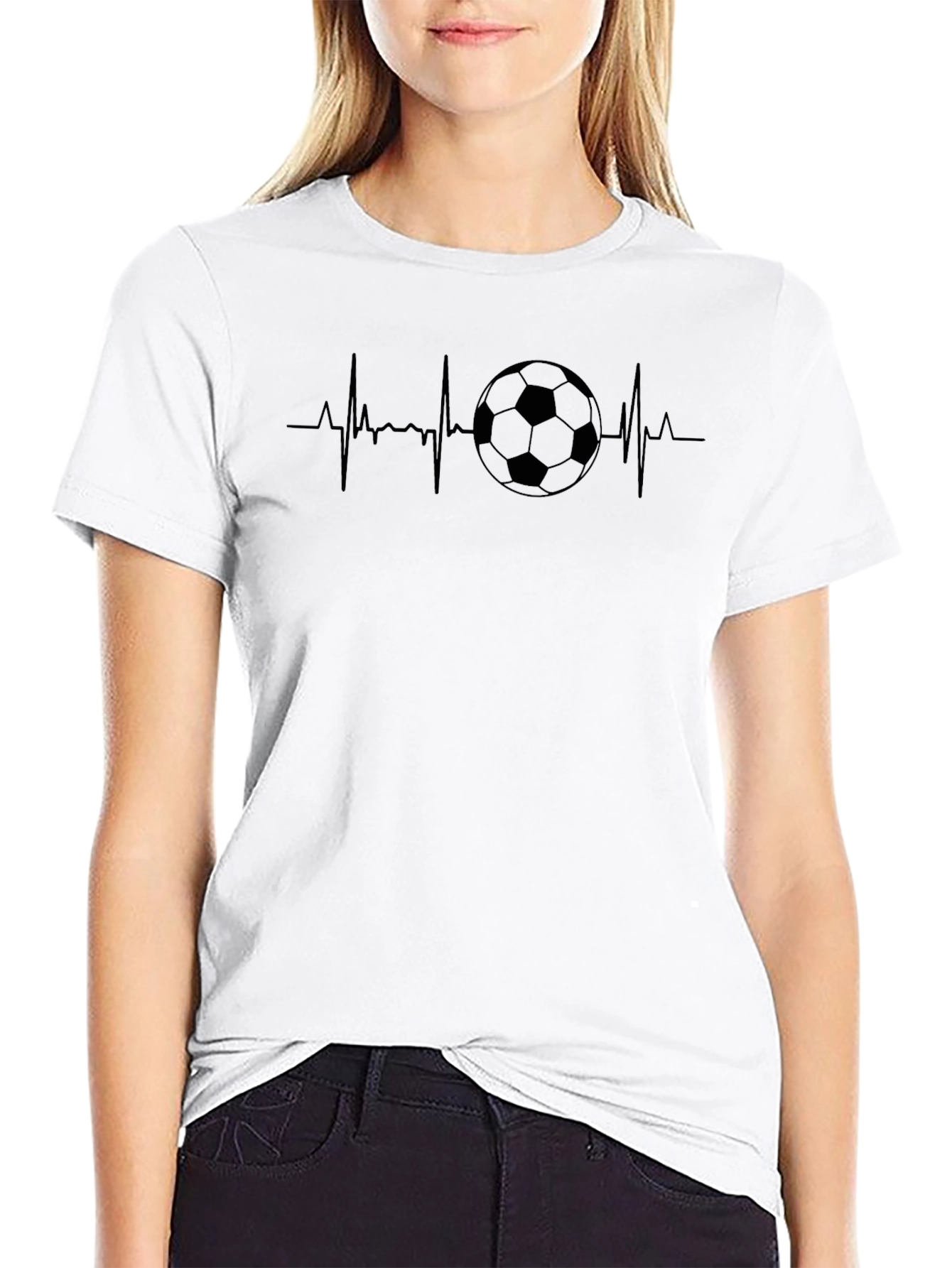 Soccer Heartbeat T-Shirt - Passion for the Game