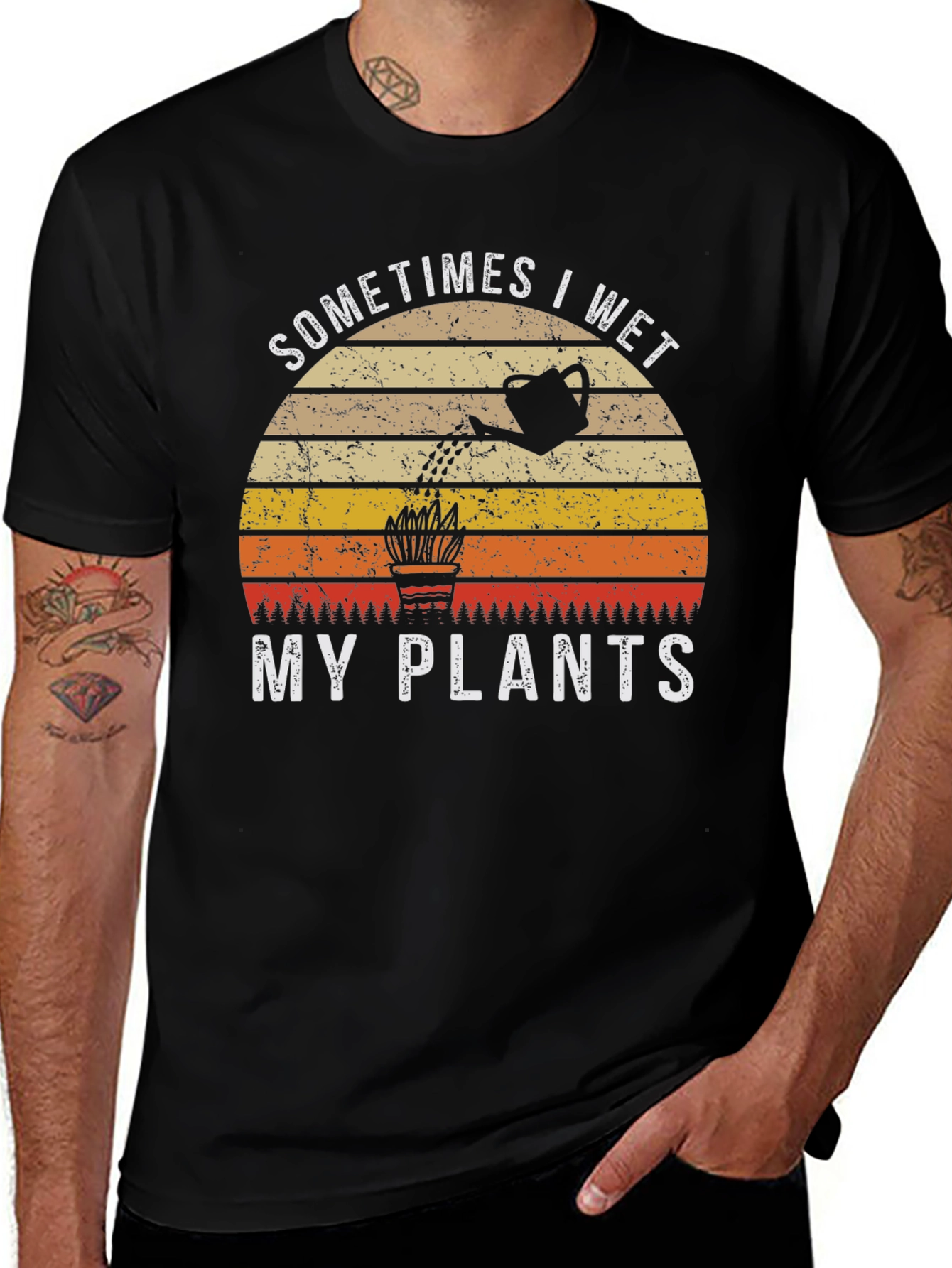 Sometimes I Wet My Plants Graphic Tee