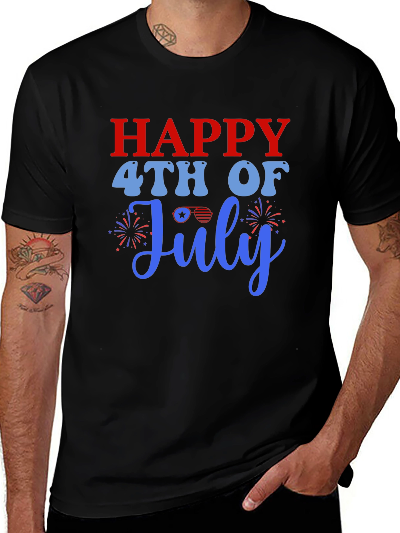Happy 4th of July Graphic Tee