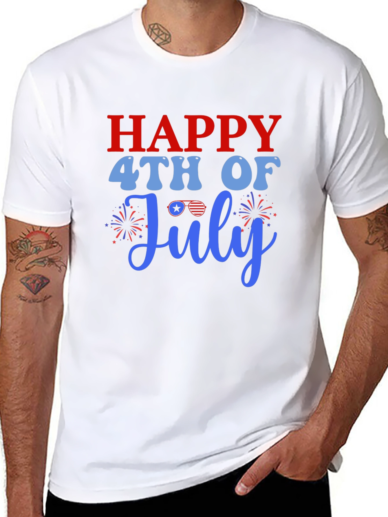 Happy 4th of July Graphic Tee