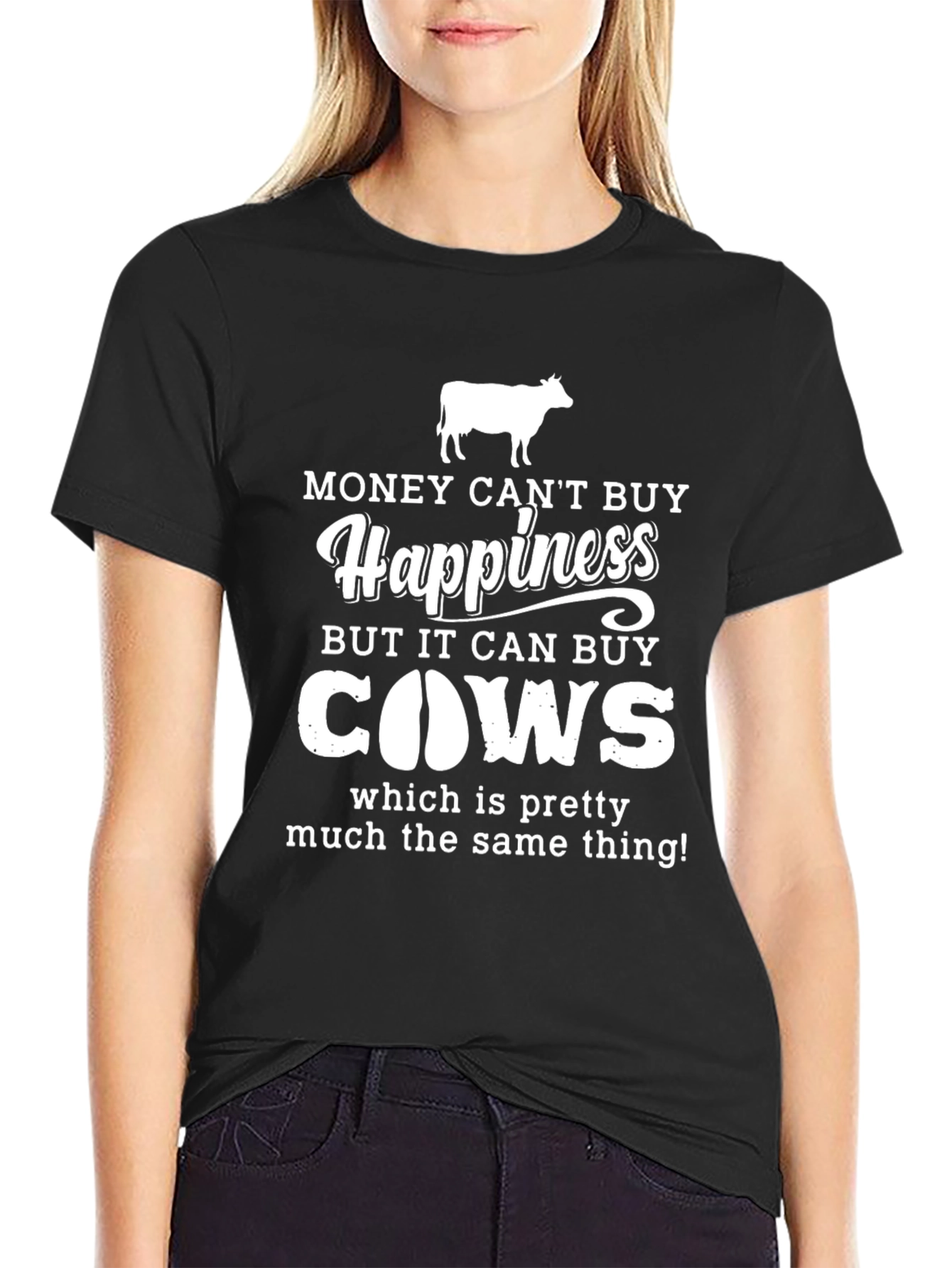 Money Cant Buy Happiness T-Shirt