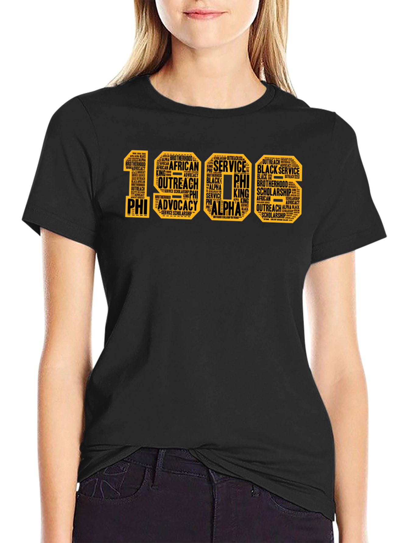 1906 Phi Alpha Word Art T-Shirt